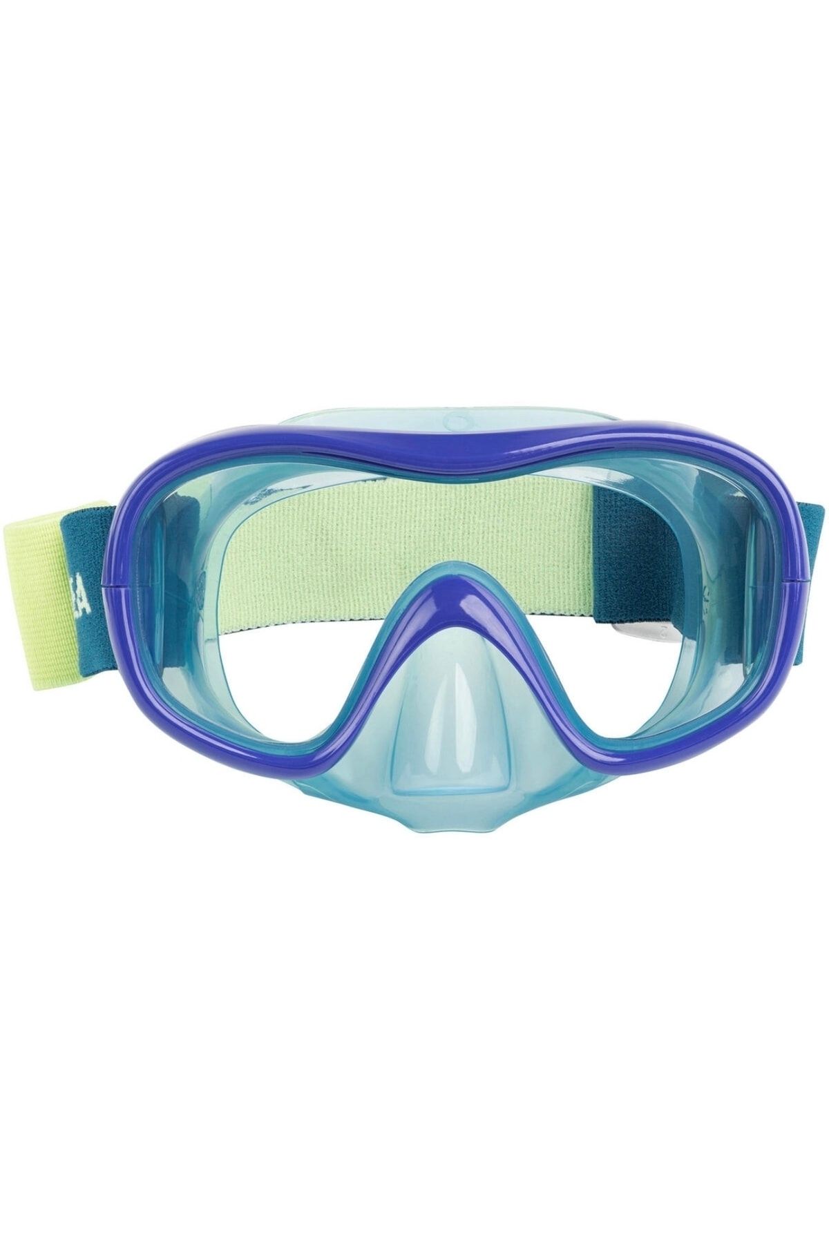 Decathlon ماسک غواصی کودک بزرگسال - آبی 100 Confort