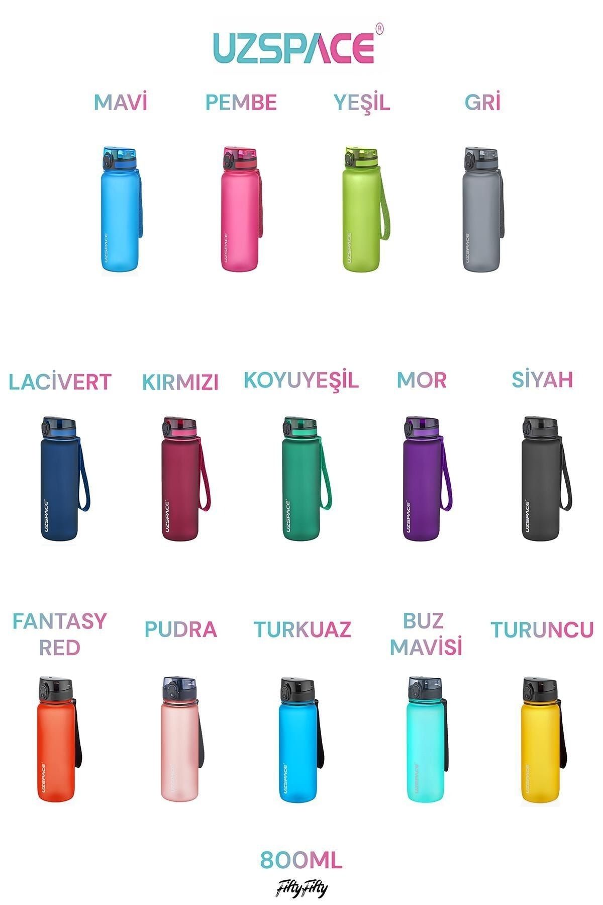 قمقمه ورزشی قرمز 800ml new size boy 25 cm trant water bpa عطر بدون نشت Uzspace