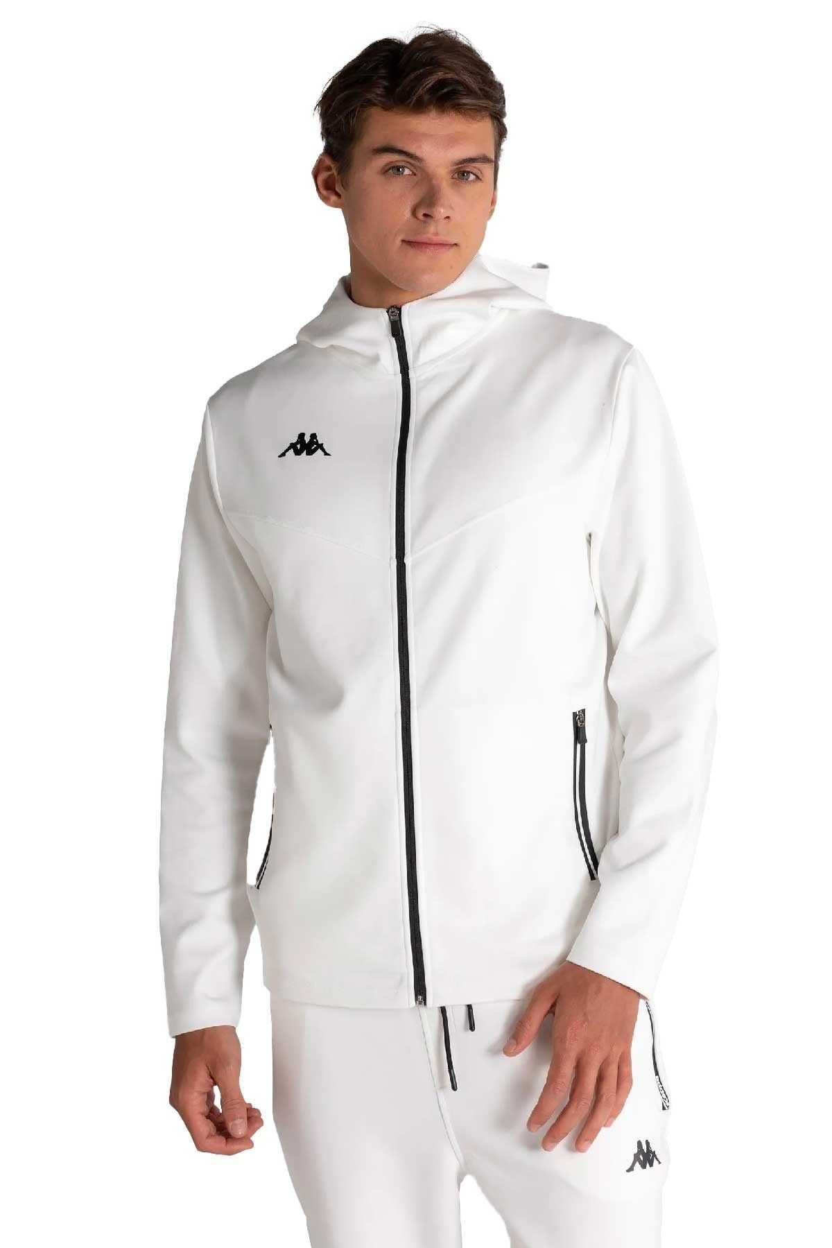 Kappa white track jacket sale