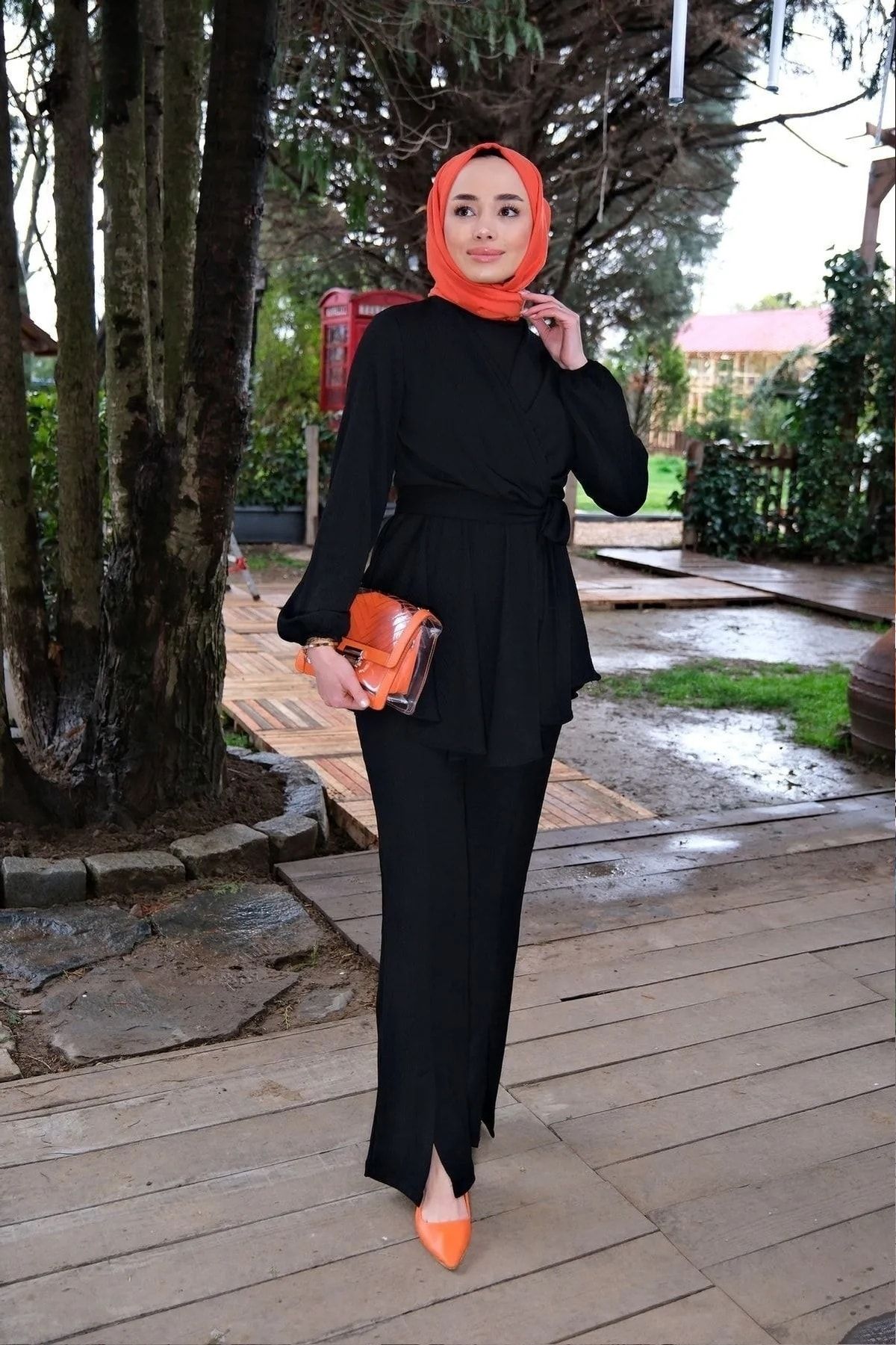 Jumpsuit hotsell hijab outfit