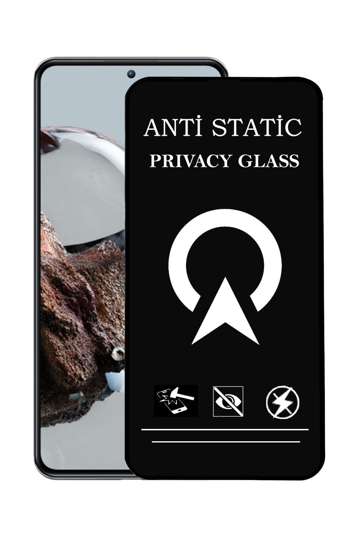 Xiaomi Mi 12t Tam Kaplayan Anti Statik Görünmez Safir Ekran Koruyucu Hayalet Cam