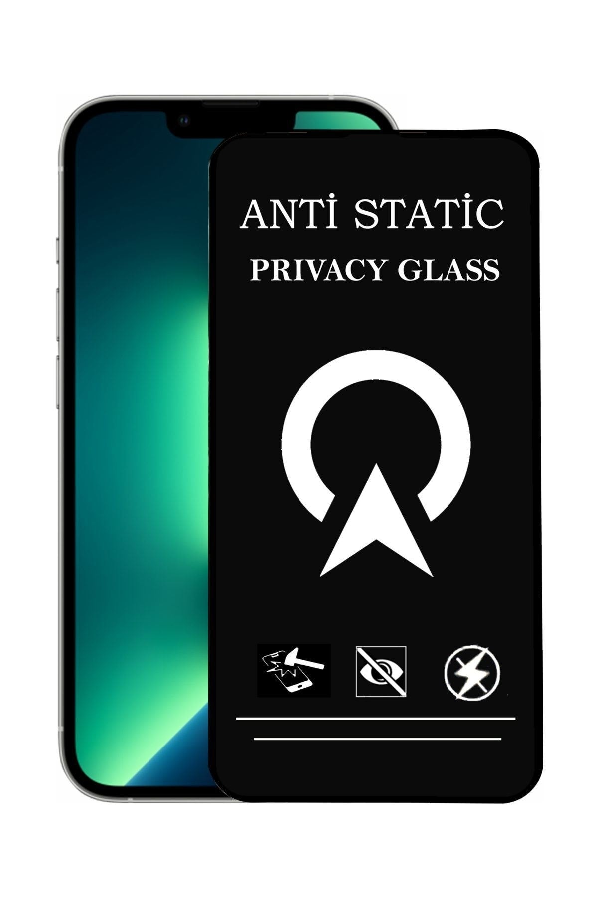 Apple Iphone 13 Pro Tam Kaplayan Anti Statik Görünmez Safir Ekran Koruyucu Hayalet Cam