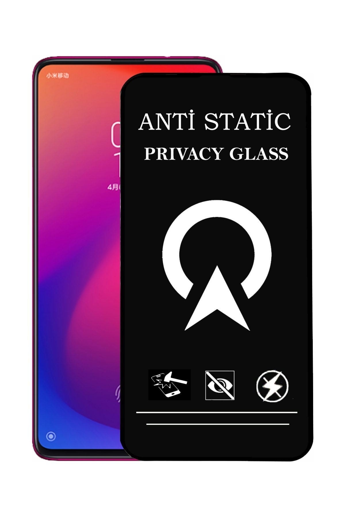 Xiaomi Redmi K20 Tam Kaplayan Anti Statik Görünmez Safir Ekran Koruyucu Hayalet Cam