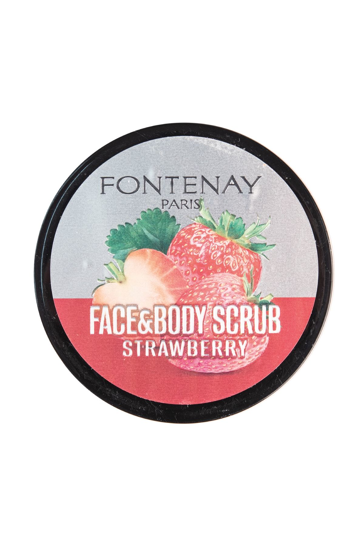 اسکراب بدن صورت و برای لایه برداری ماسک توت فرنگی 350 میل Fontenay