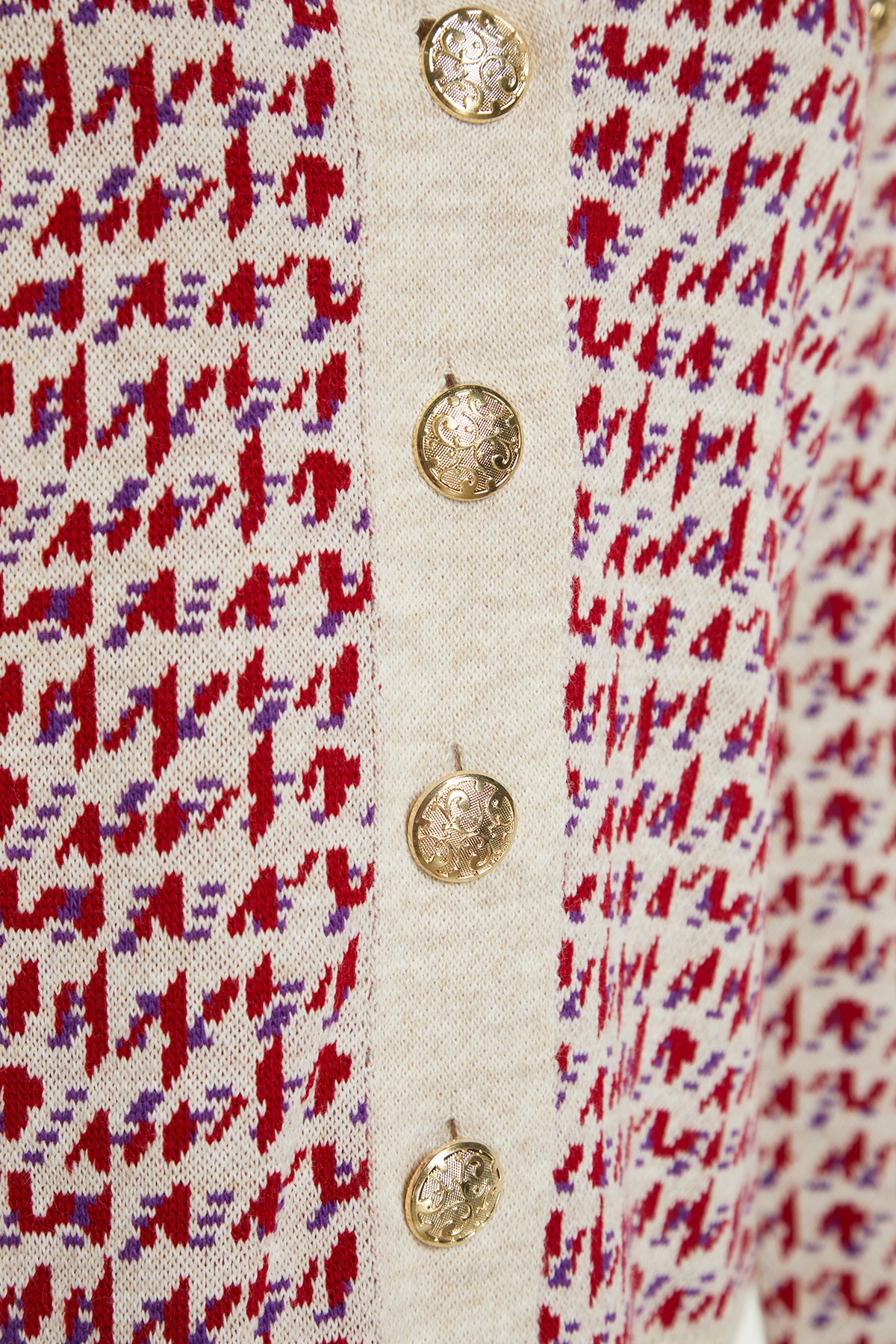 Trendyolmilla  Bej Geniş Kalıp Triko Hırka TWOAW22HI0268 - Görsel 8