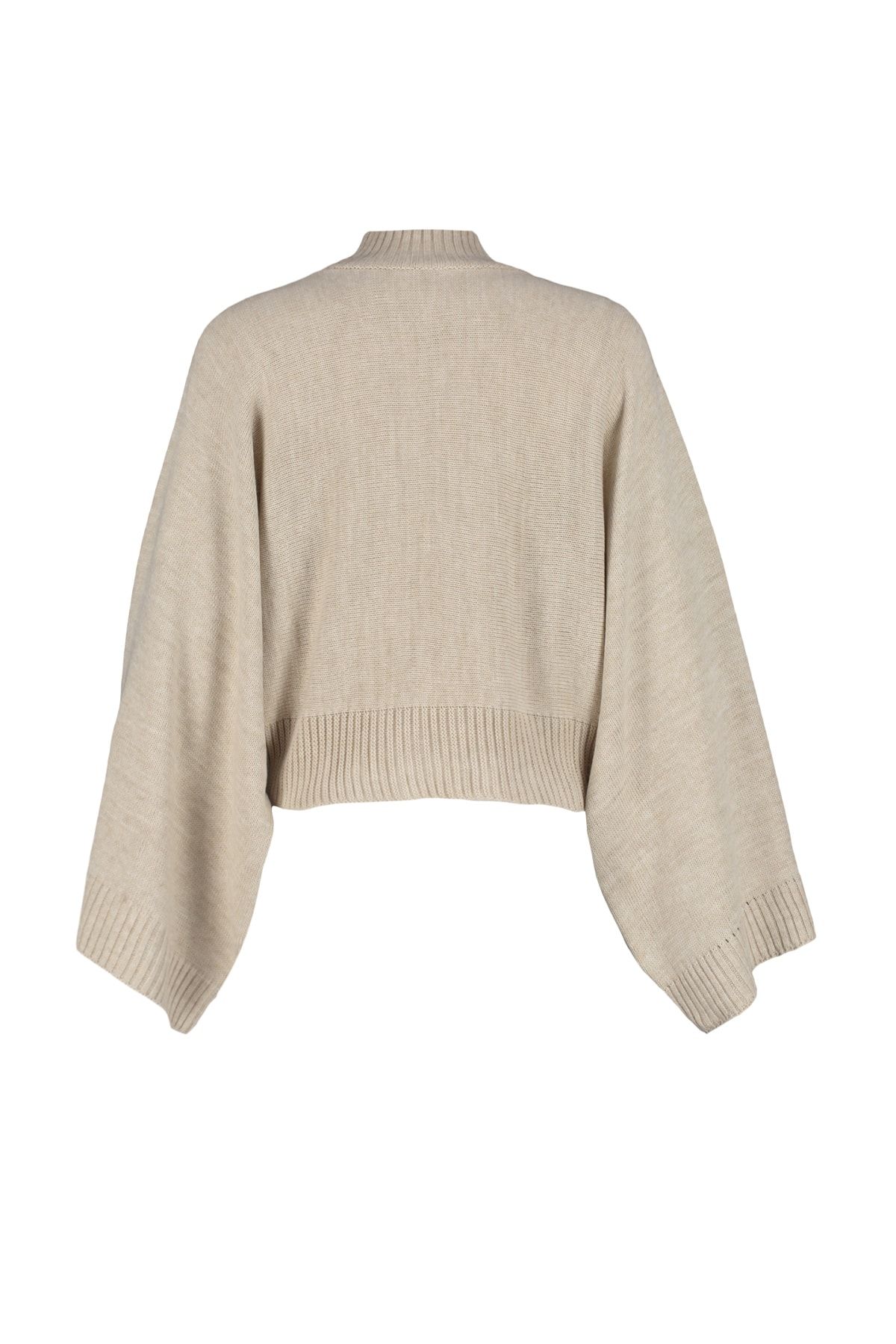 Trendyol Collection-Stone Wide Mold Strickpullover mit Fledermausärmeln TWOAW23KZ01838 9