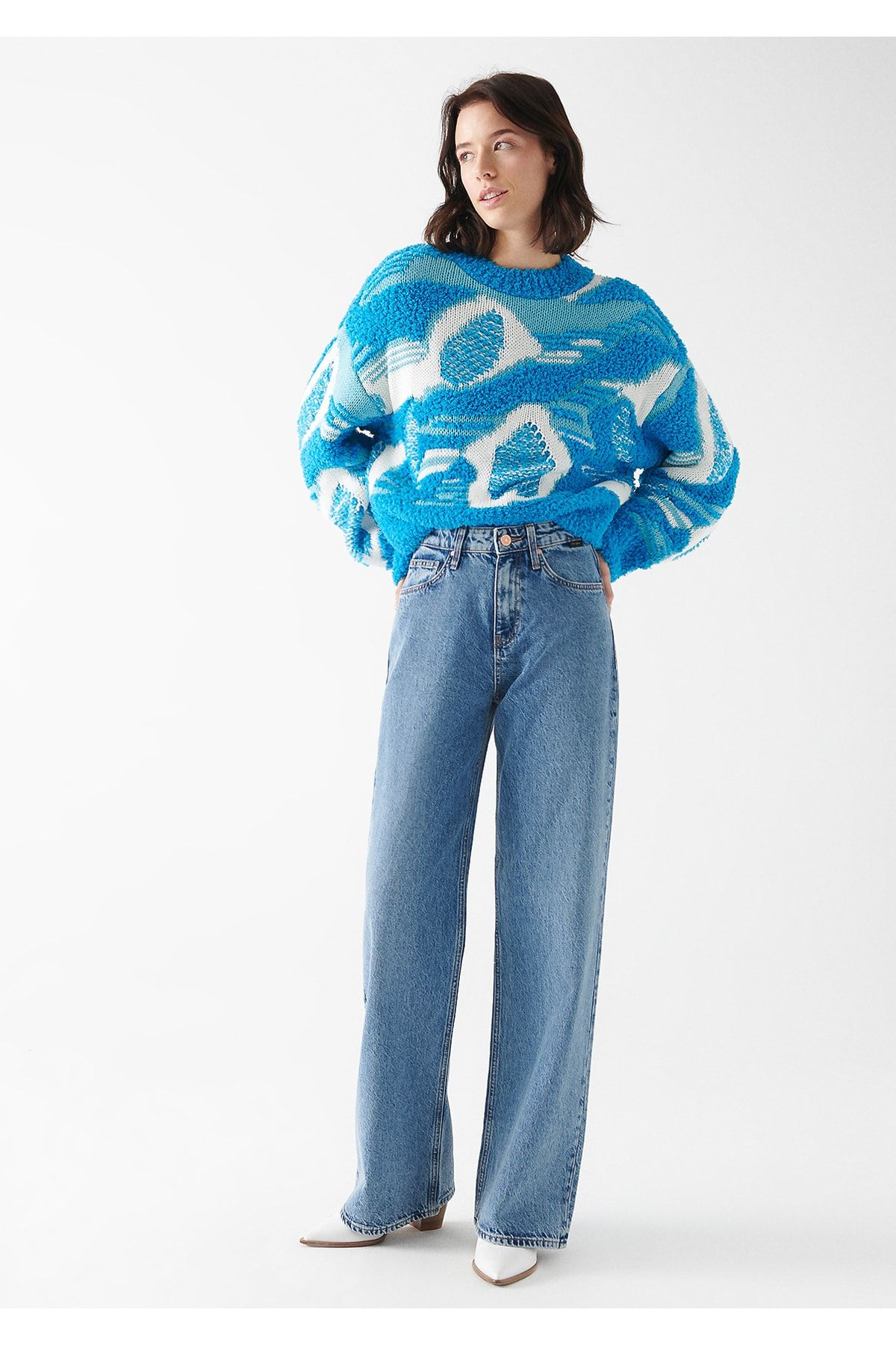 Mavi Jeans Blau Straight Fast ausverkauft