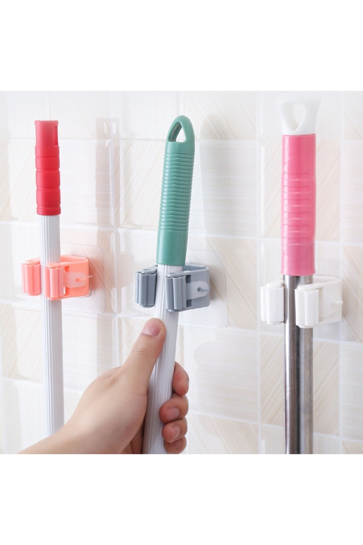 Настенный держатель хозяйственного инвентаря Broom Holder