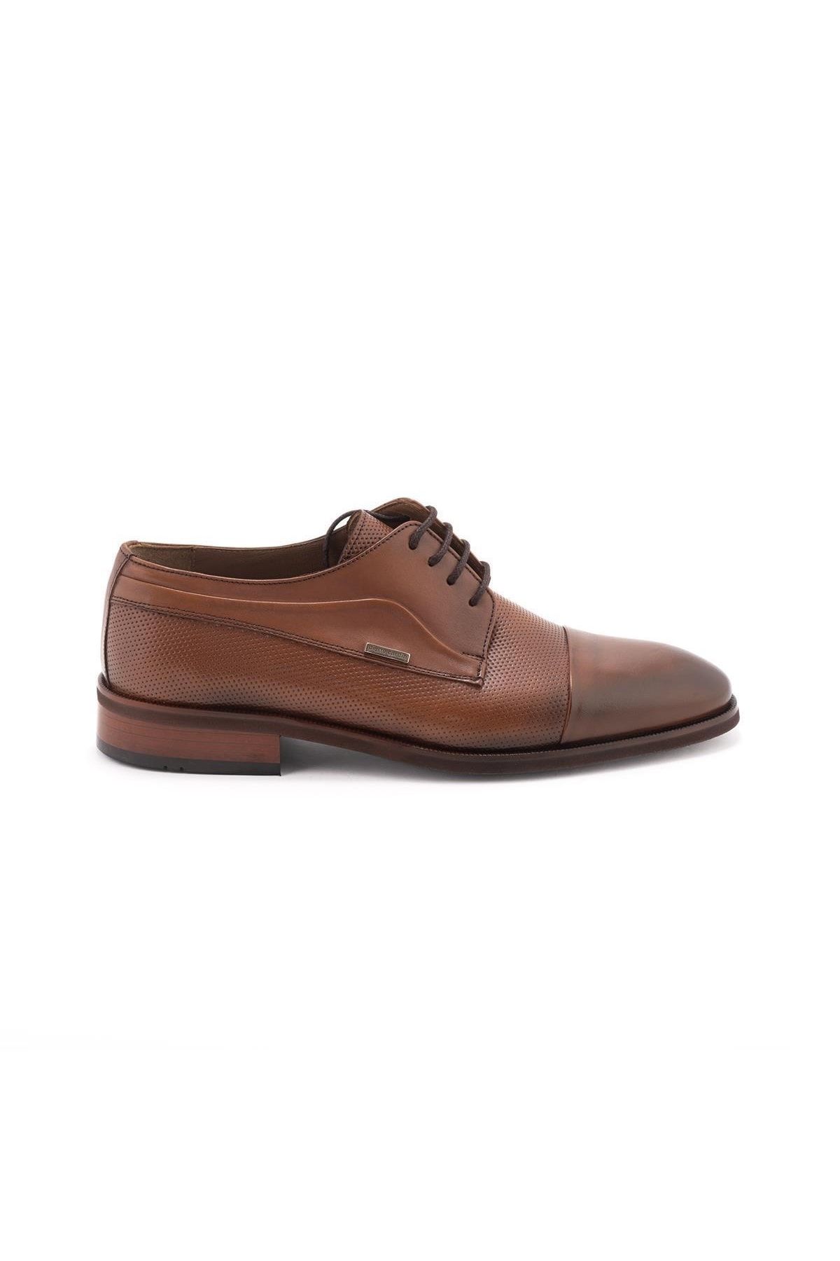 Pierre Cardin Men s Tan Summer Lace Up Classic Shoes a Model that