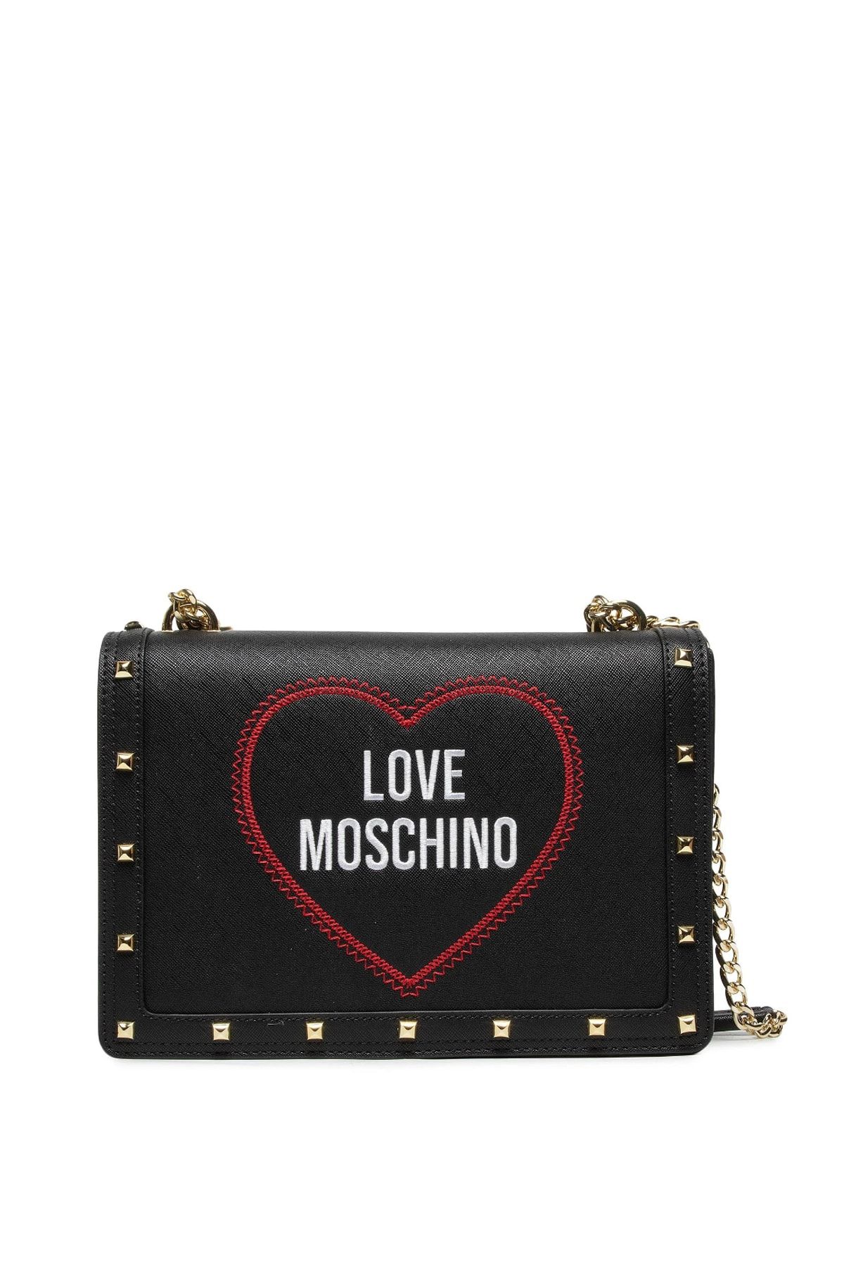 Love Moschino Handtasche Schwarz Unifarben