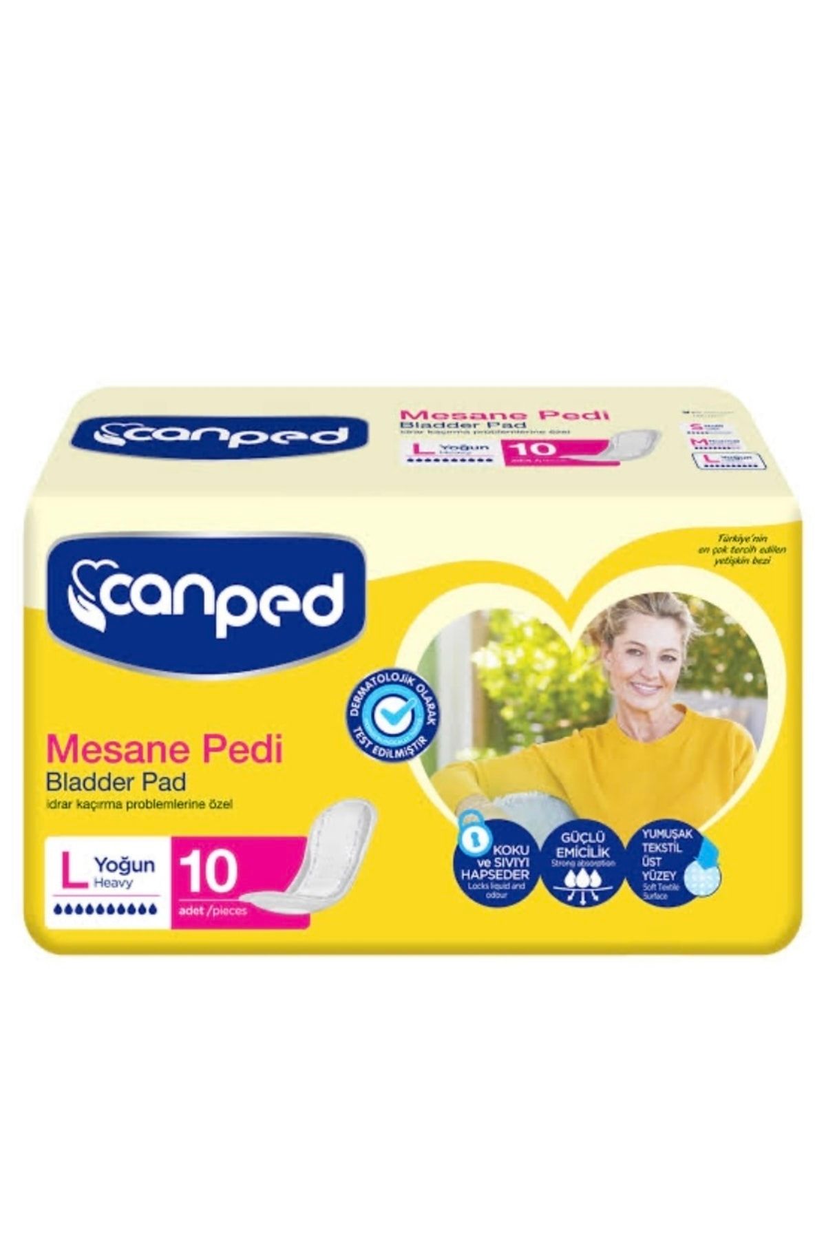 Canped Mesane Pedi Büyük 10’lu (l)