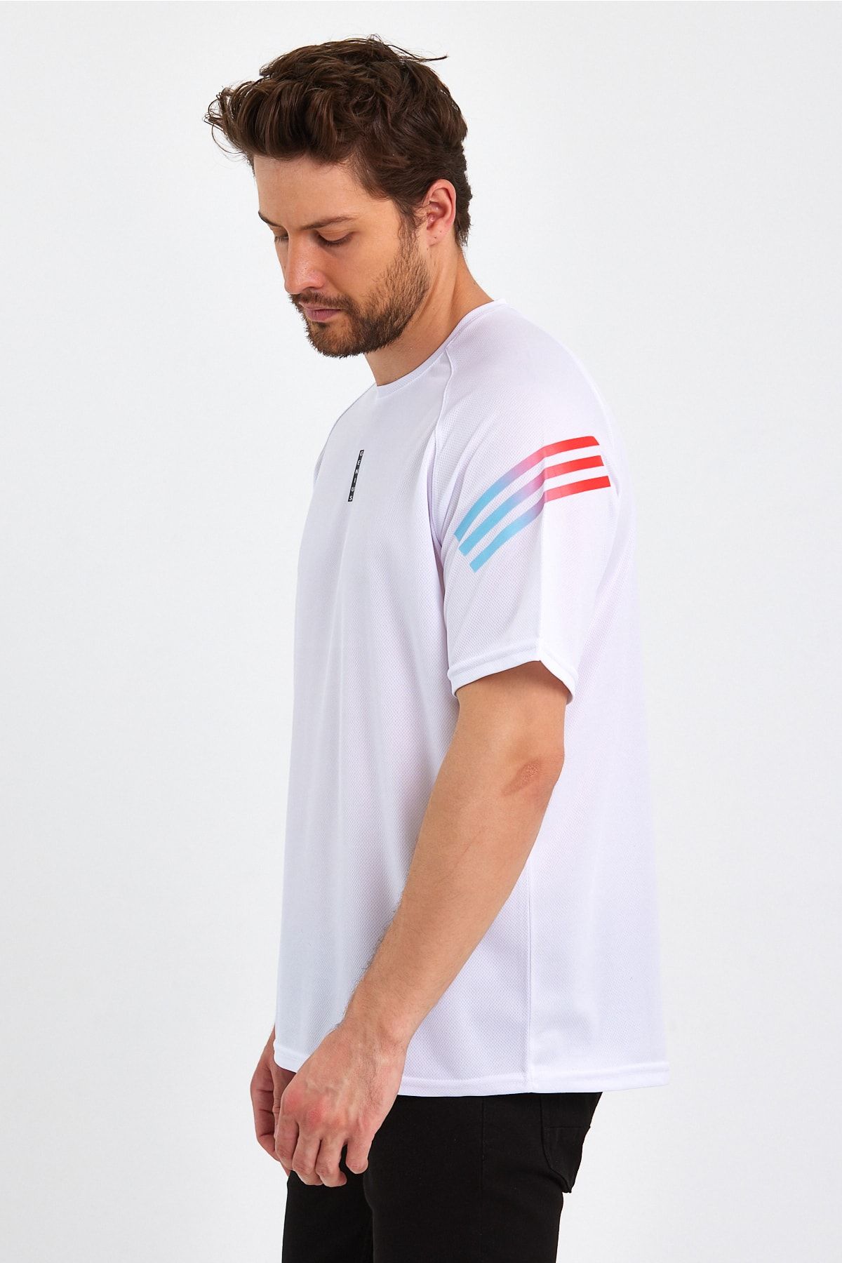 GENIUS STORE-Store Herren-Sport-T-Shirt, bedrucktes Fitness- und Training-Fit-T-Shirt 3