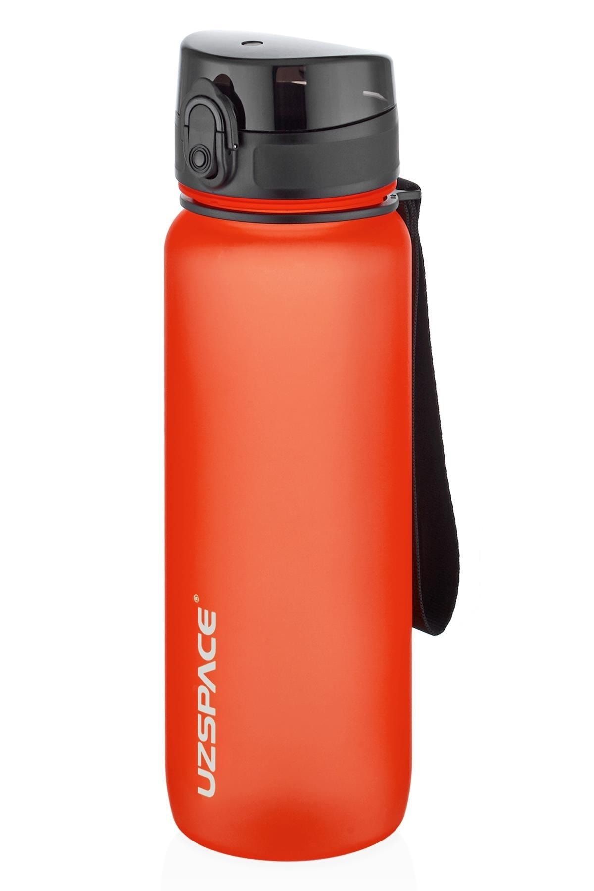 قمقمه ورزشی قرمز 800ml new size boy 25 cm trant water bpa عطر بدون نشت Uzspace