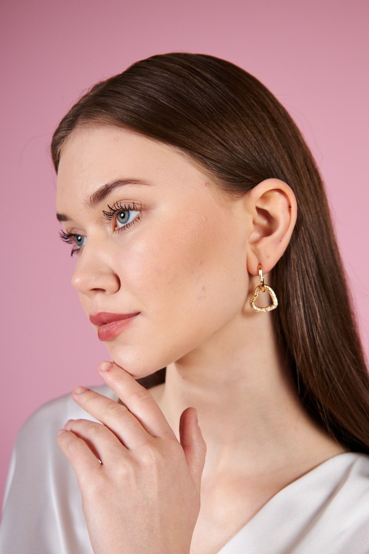 Cute hanging earrings new arrivals