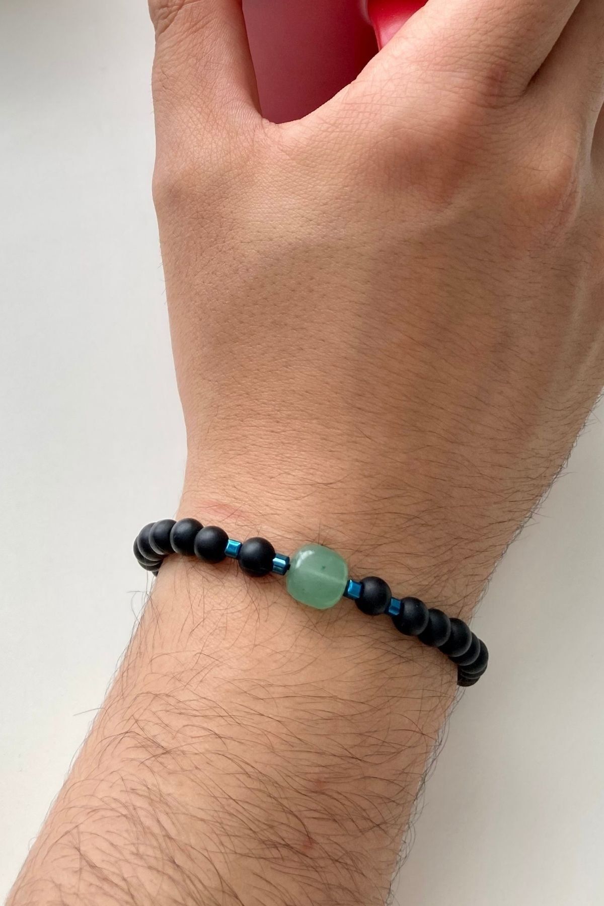 Tupek Store Natural Stone Bracelet Hematite Jade Trendyol