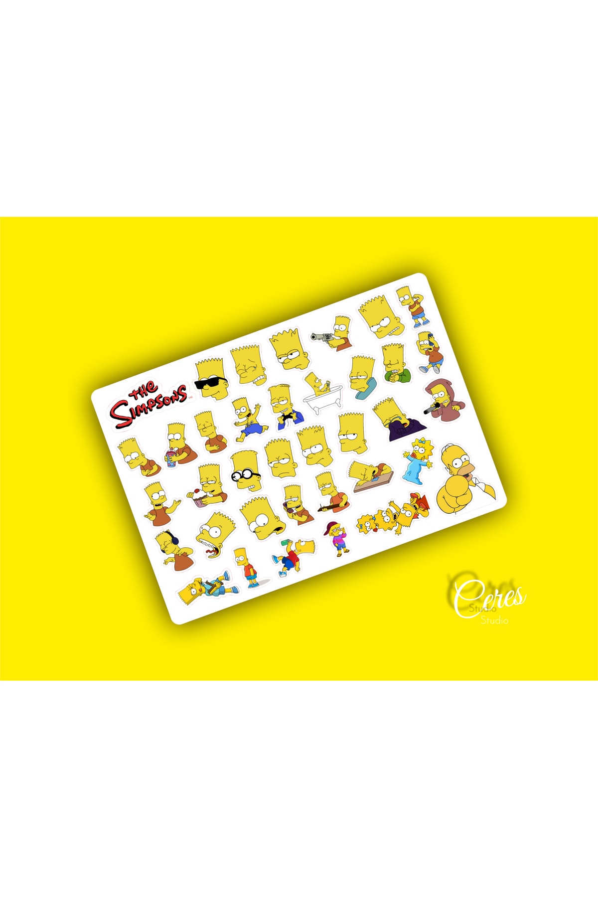 Ceres Studio The Sımpson Bart Sticker - 37 Etiket Fiyatı, Yorumları ...