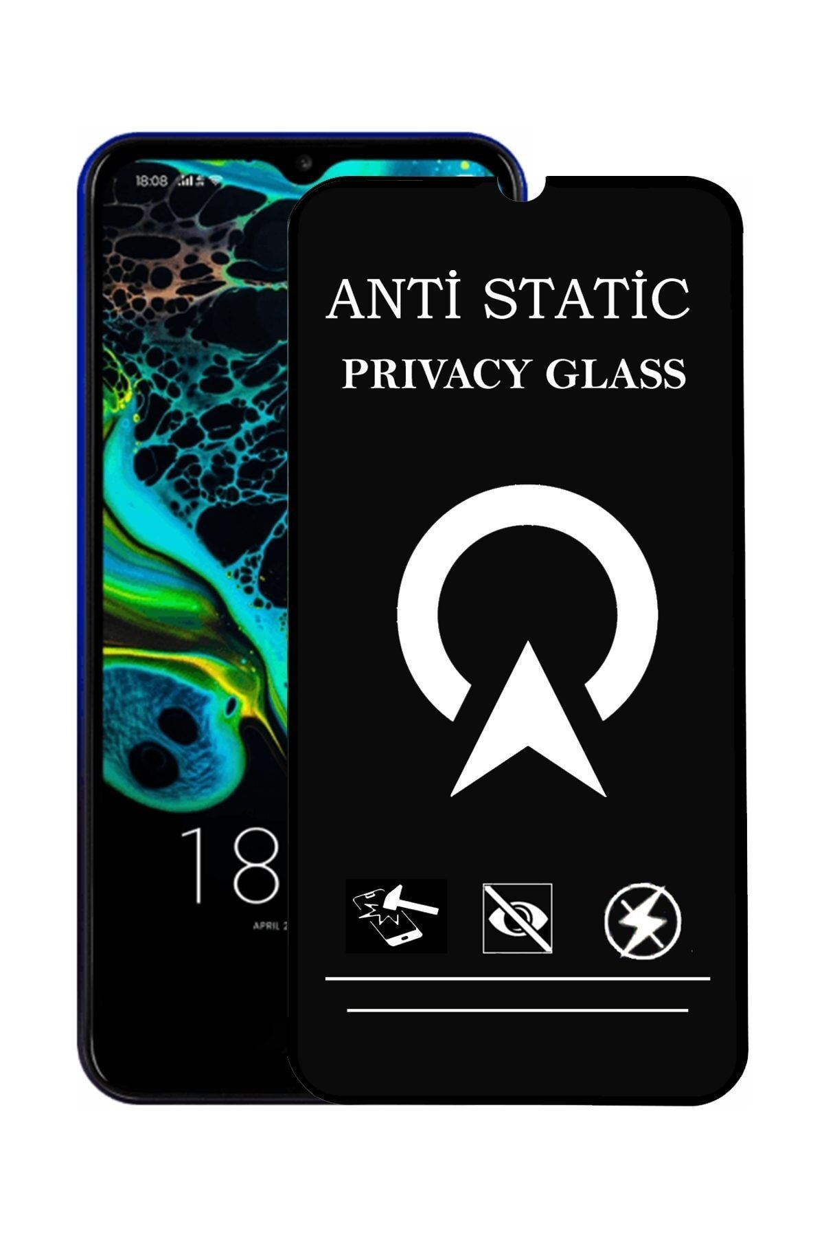 Reeder P13 Blue Max Pro 2021 Tam Kaplayan Anti Statik Görünmez Safir Ekran Koruyucu Hayalet Cam