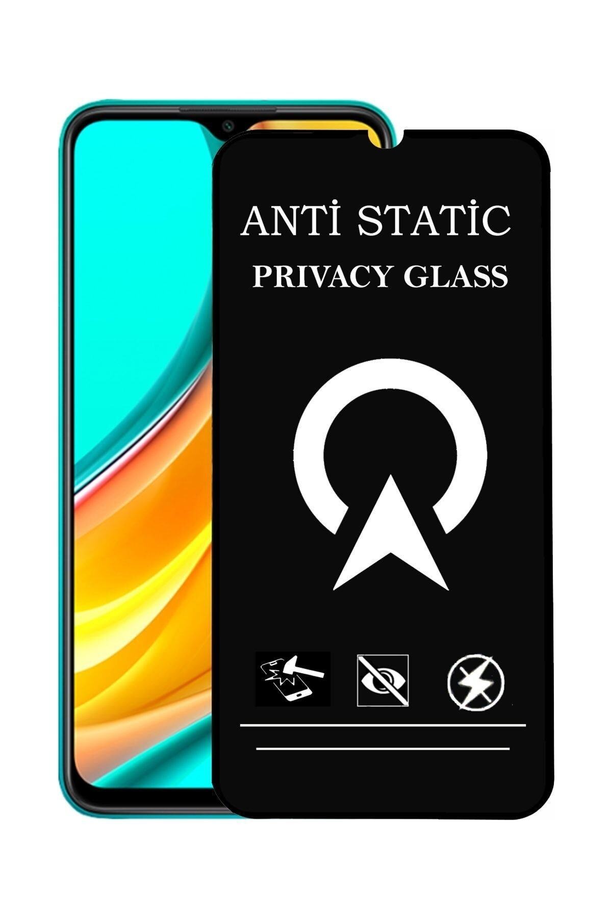 Xiaomi Redmi 9 Tam Kaplayan Anti Statik Görünmez Safir Ekran Koruyucu Hayalet Cam