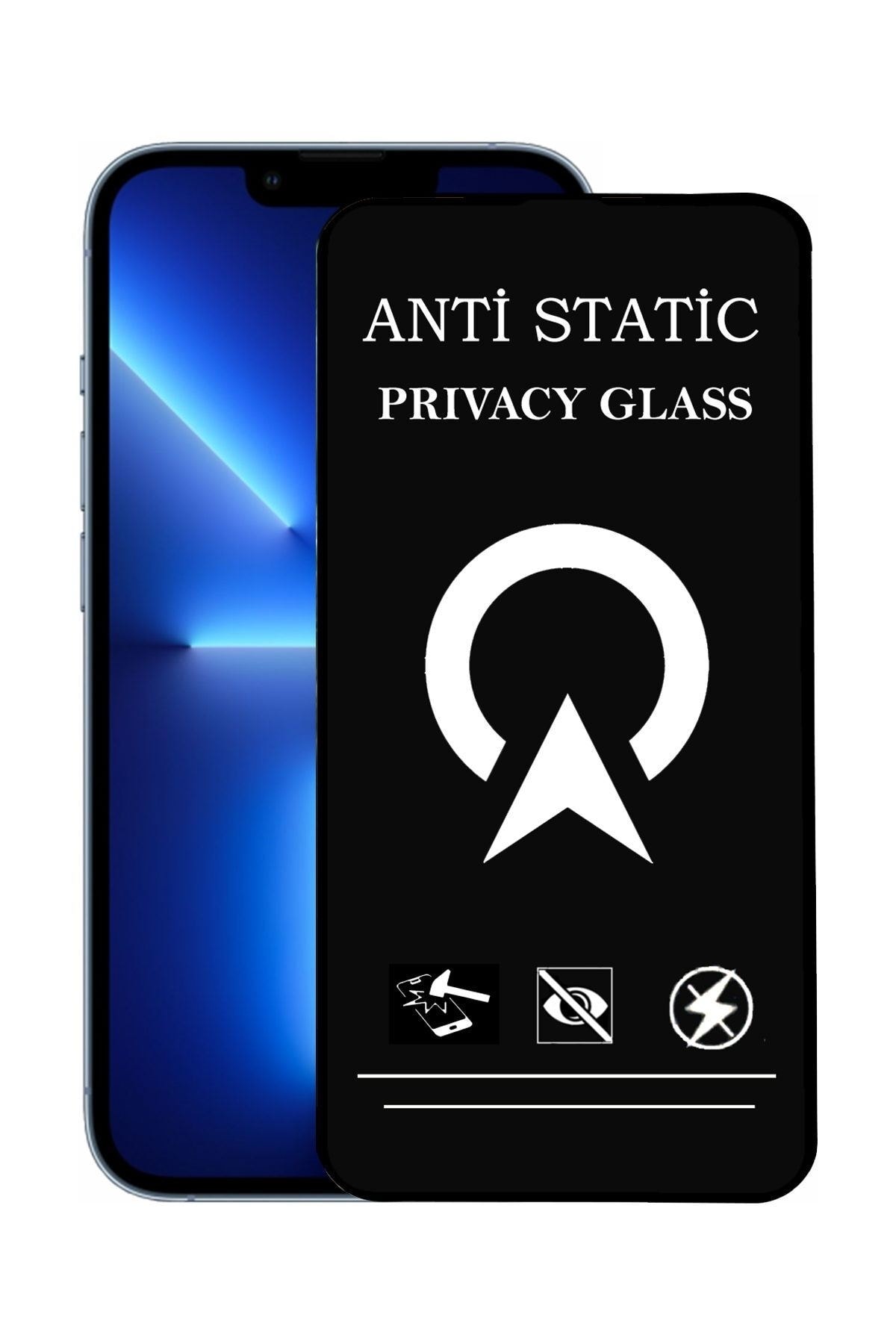 Apple Iphone 13 Pro Max Tam Kaplayan Anti Statik Görünmez Safir Ekran Koruyucu Hayalet Cam