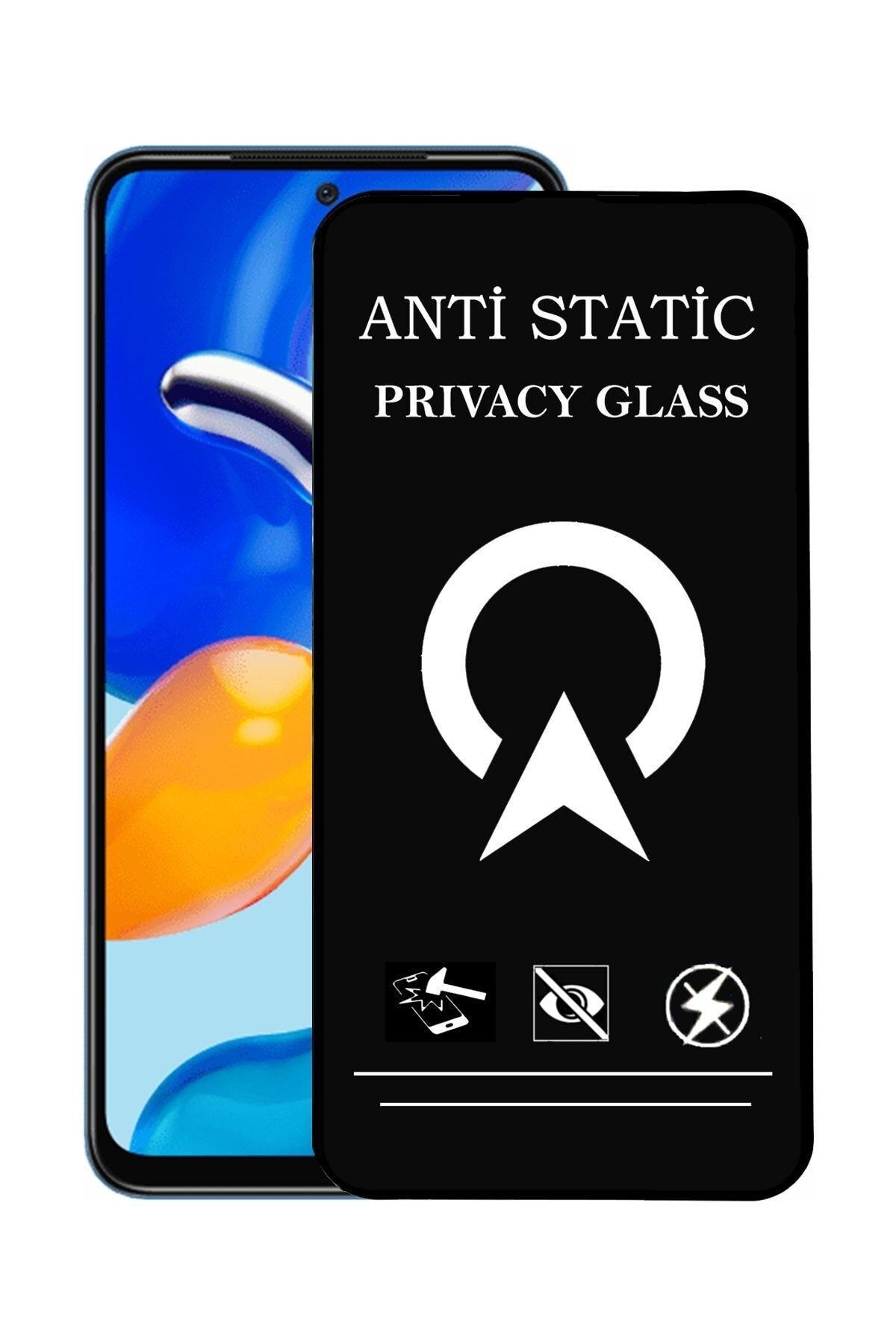Xiaomi Redmi Note 11s Tam Kaplayan Anti Statik Görünmez Safir Ekran Koruyucu Hayalet Cam