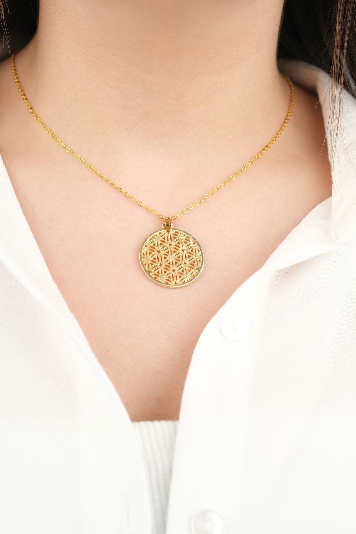 Flower of life on sale necklace