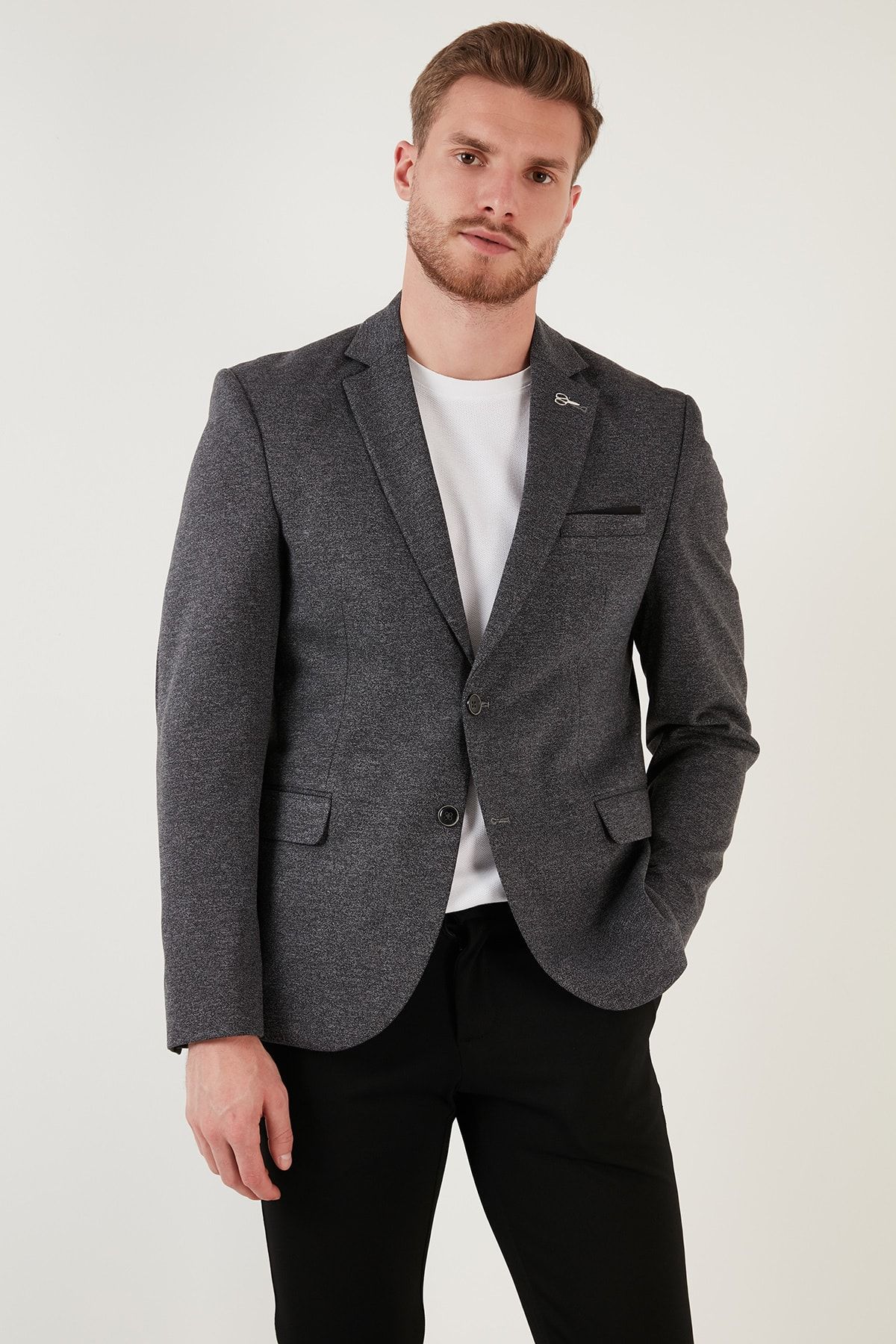 Wool blazer mens discount
