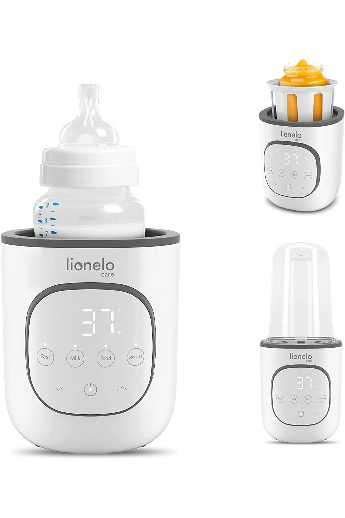 Lİonelo Thermup 2.0 Nomadic Biberon Isıtıcısı 5'i 1 Arada Sıvıları Ve Katı Yiyecekleri Isıtır