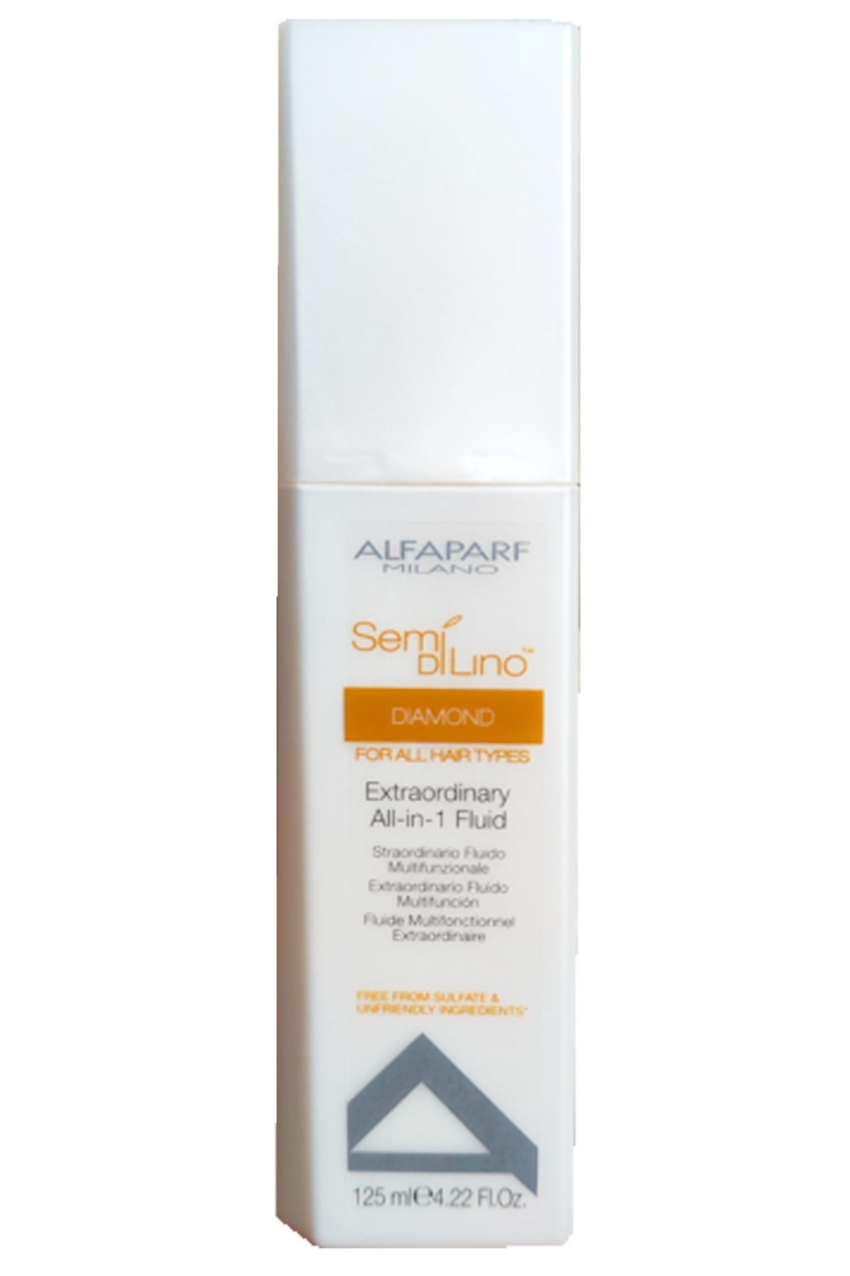 Alfapars Lisse Semi Di Lino Diamond All-ın-1 Yıpranmış Saçlar Için Durulanmayan Saç Bakım Spreyi 125 ml — 8022297013022
