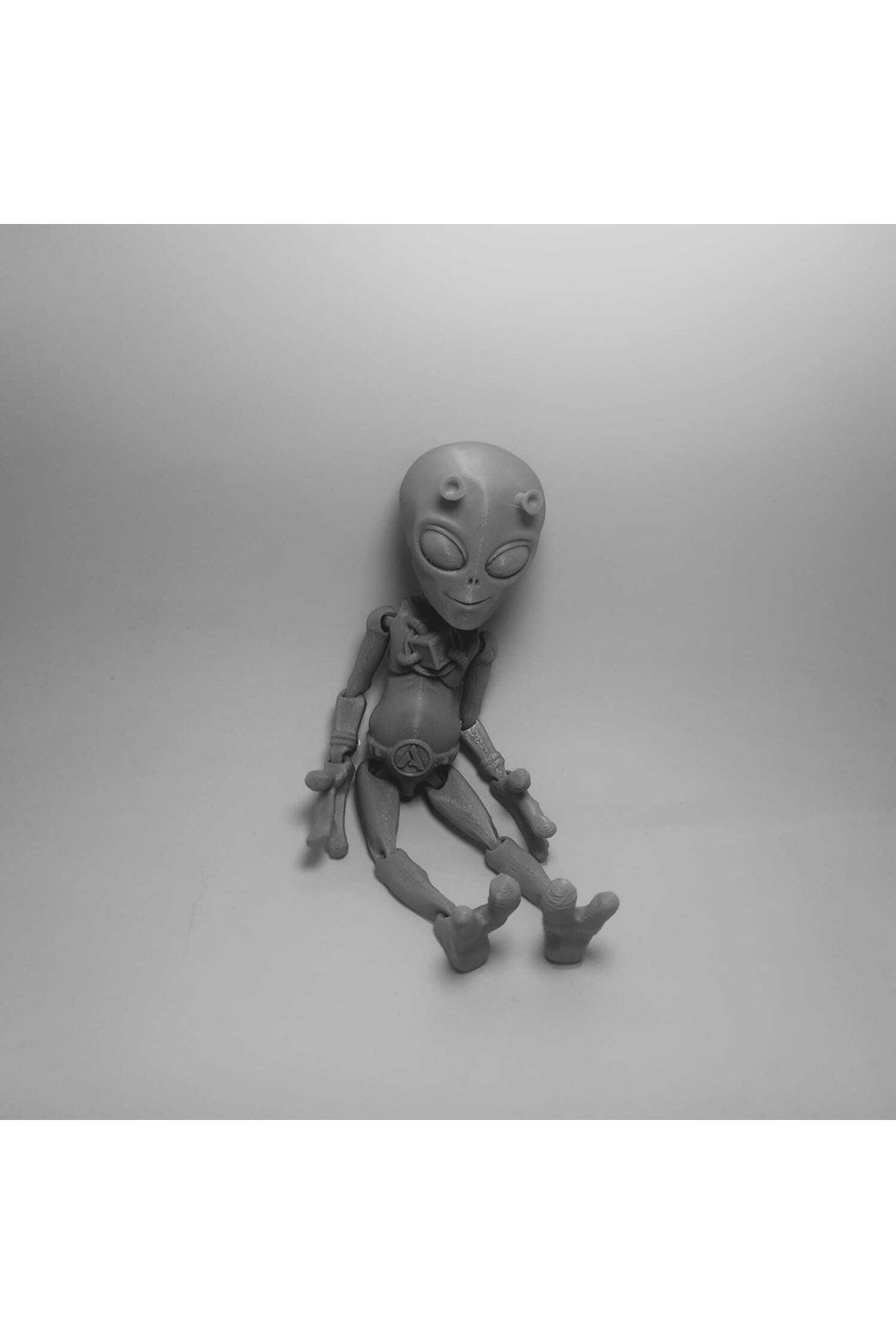 Grey alien action figure best sale