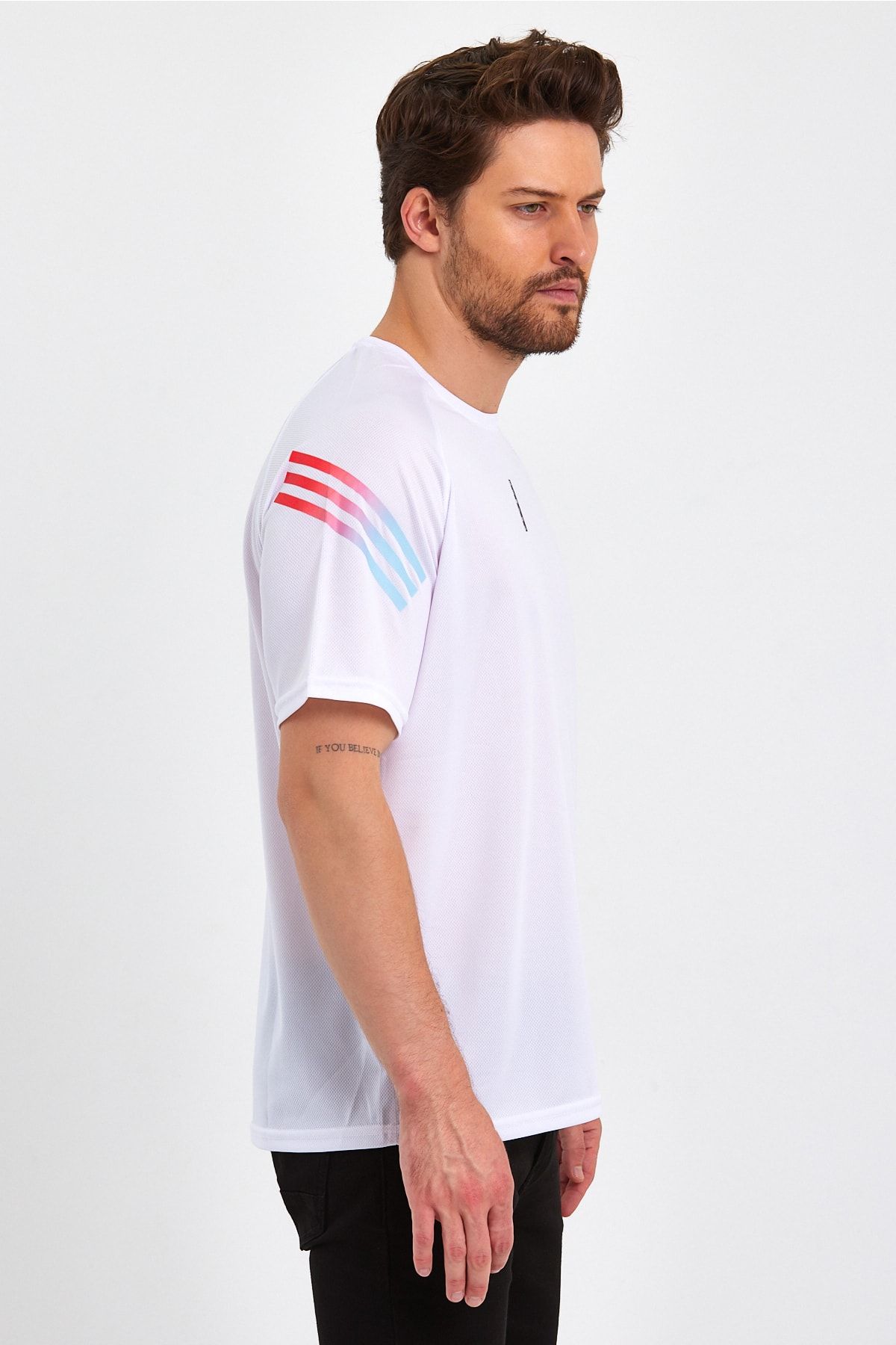 GENIUS STORE-Store Herren-Sport-T-Shirt, bedrucktes Fitness- und Training-Fit-T-Shirt 4