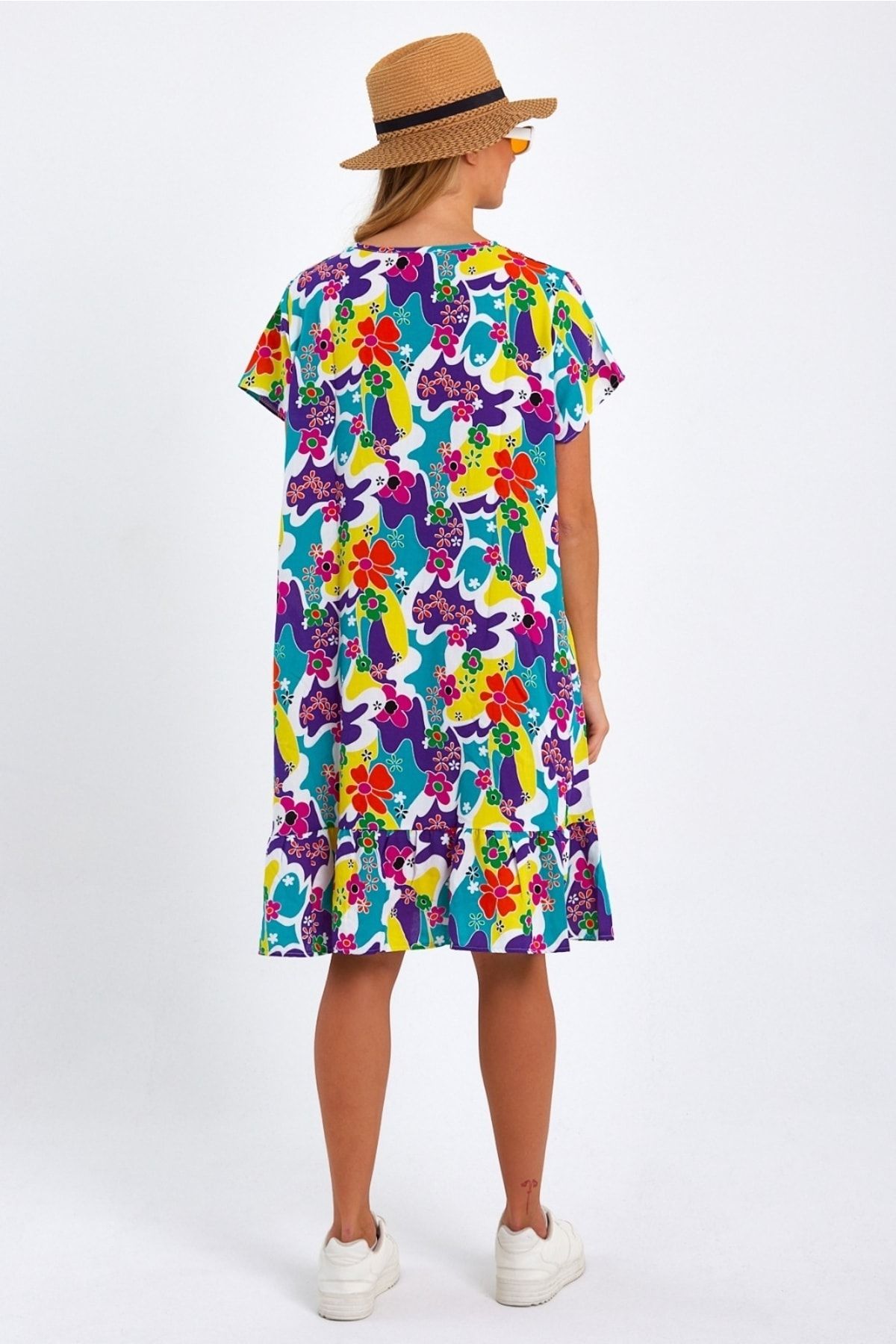 pumpkin woman Dress Multicolor Short