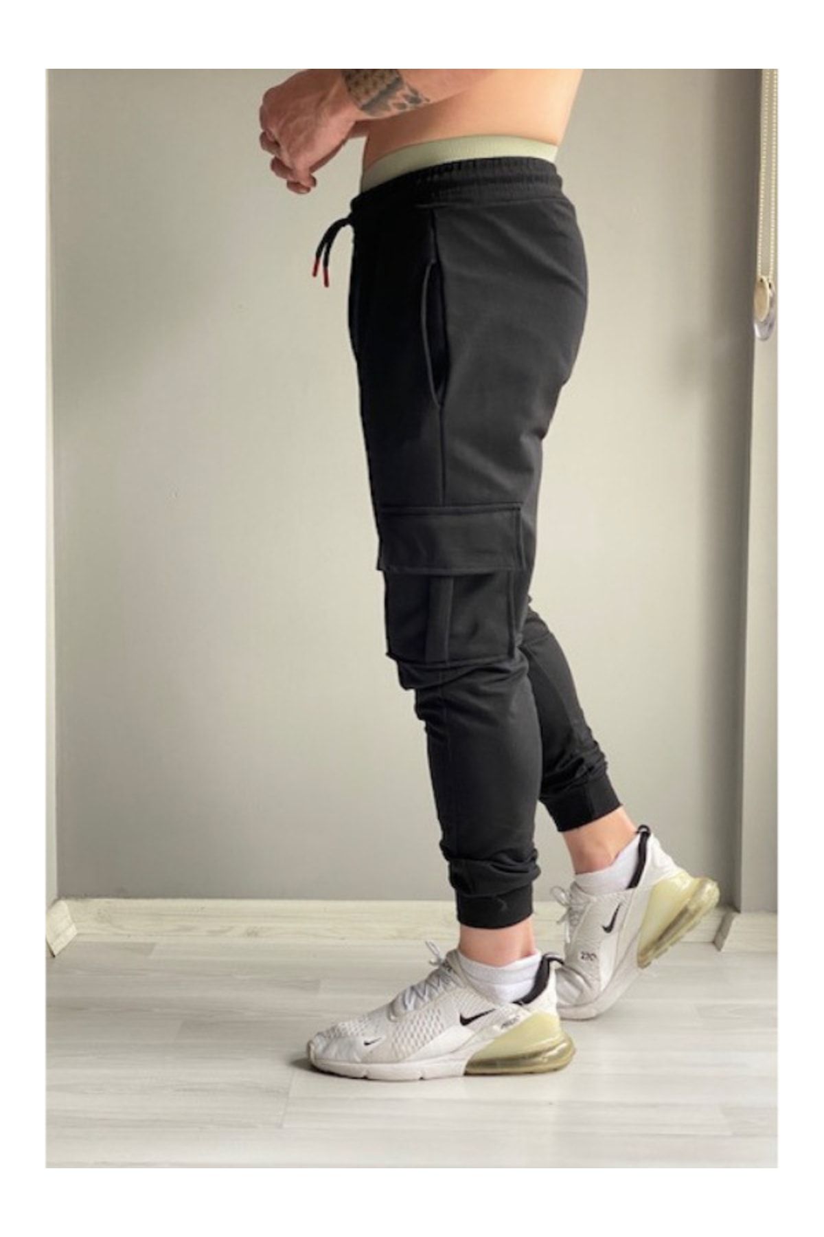 Relax family xf Men s Cargo Pocket Jogger Summer Sweatpants