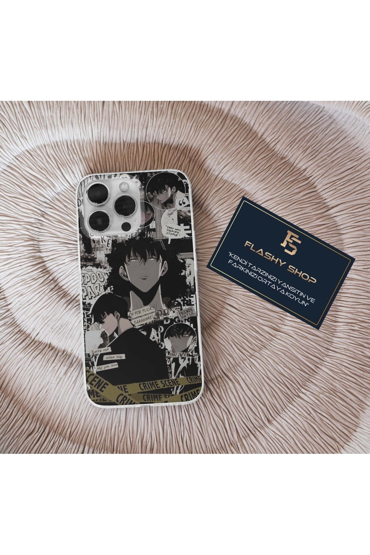 Transparent Case with Samsung Galaxy A23 Compatible Solo Leveling Anime Design