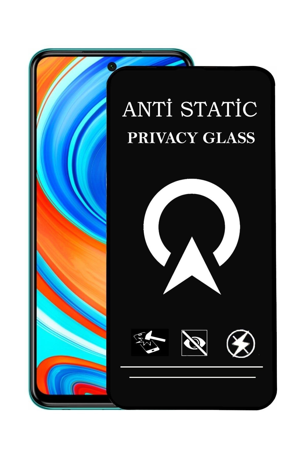 Xiaomi Redmi Note 9 Pro Tam Kaplayan Anti Statik Görünmez Safir Ekran Koruyucu Hayalet Cam