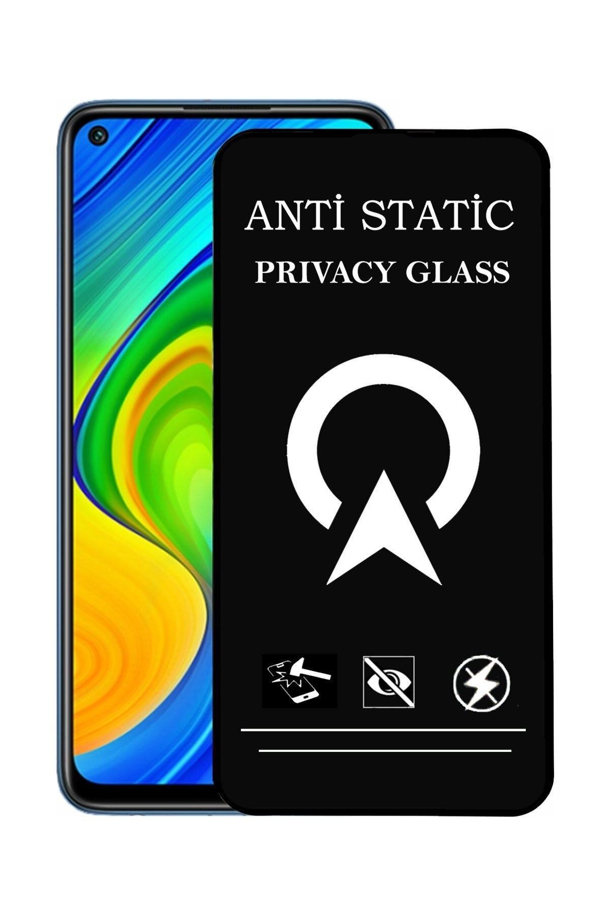 Xiaomi Redmi Note 9 Tam Kaplayan Anti Statik Görünmez Safir Ekran Koruyucu Hayalet Cam