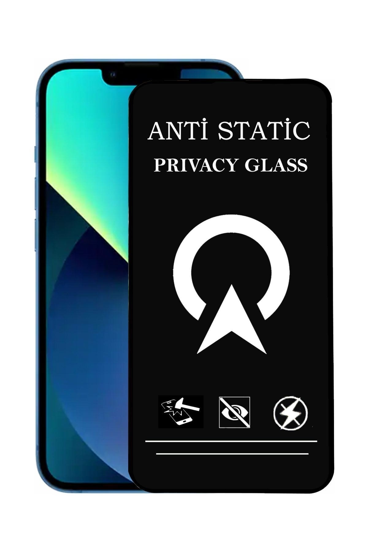 Apple Iphone 13 Tam Kaplayan Anti Statik Görünmez Safir Ekran Koruyucu Hayalet Cam