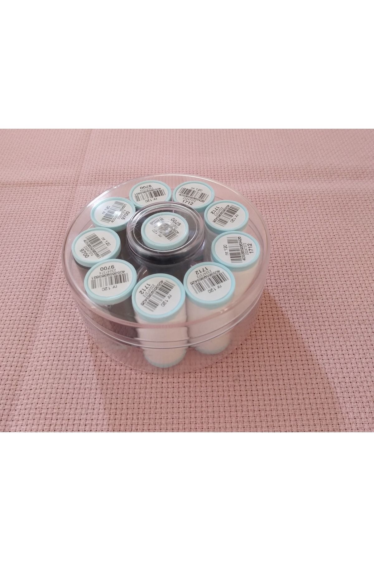 Puppets-Sewing Thread 10 Pieces and Box (BLACK AND WHITE) 3