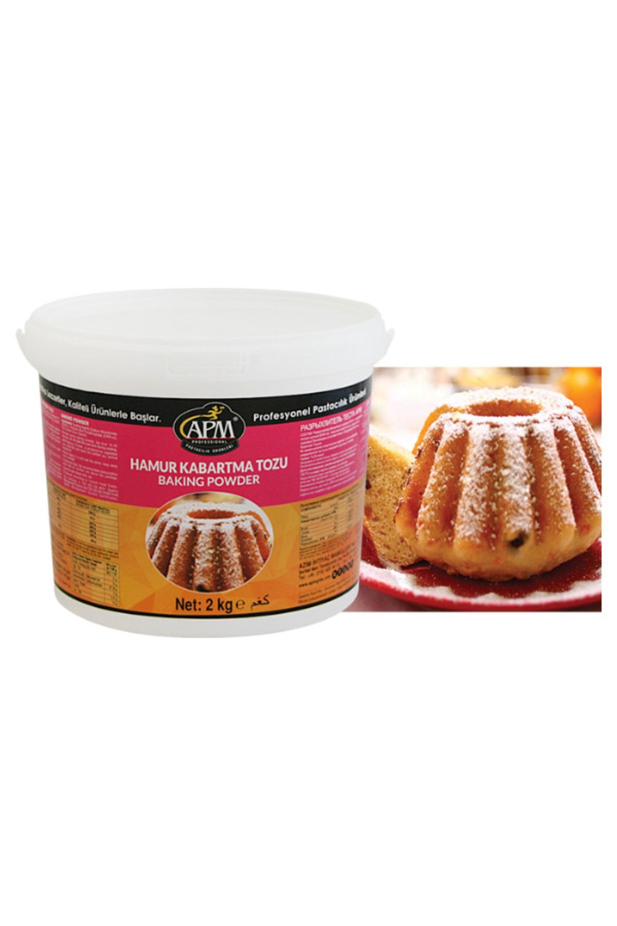 APM Hamur Kabartma Tozu 2,5 Kg