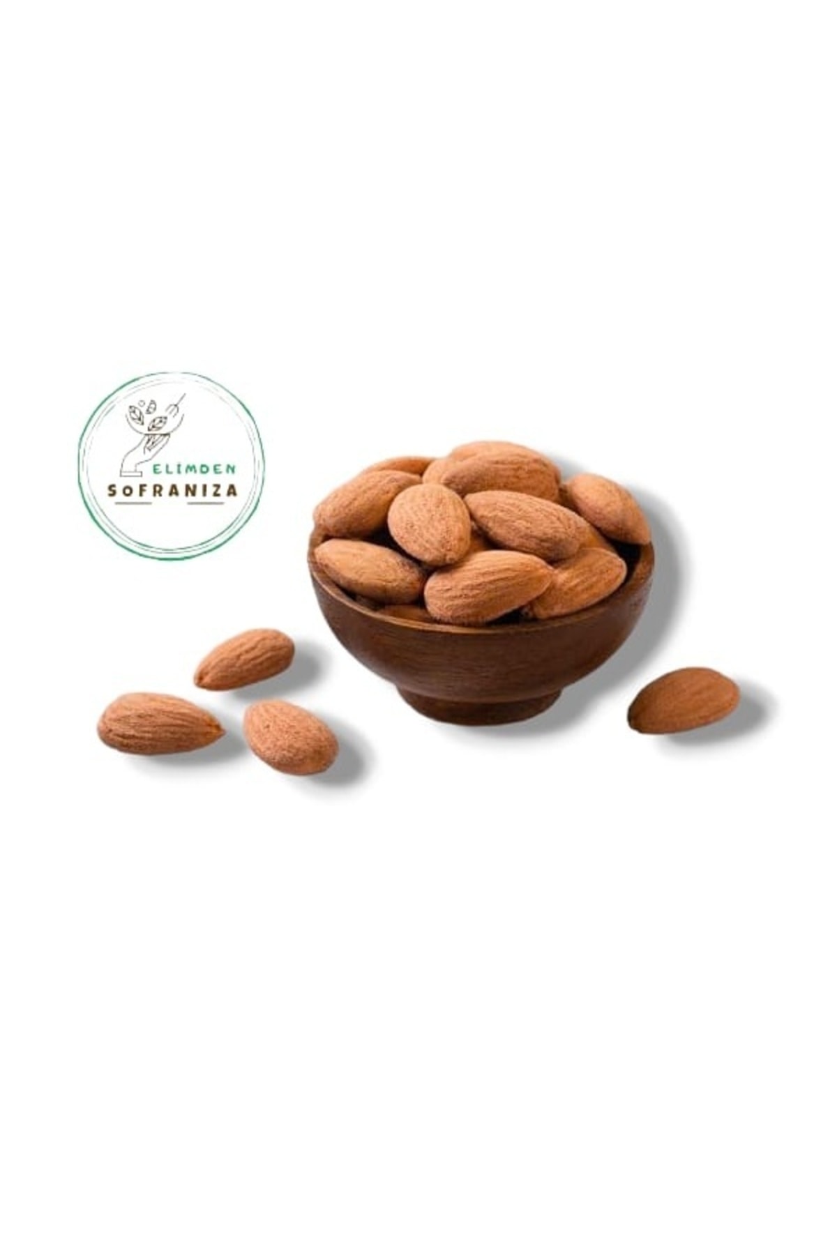 elimden Kavrulmuş Kabuksuz Badem 1 Kg