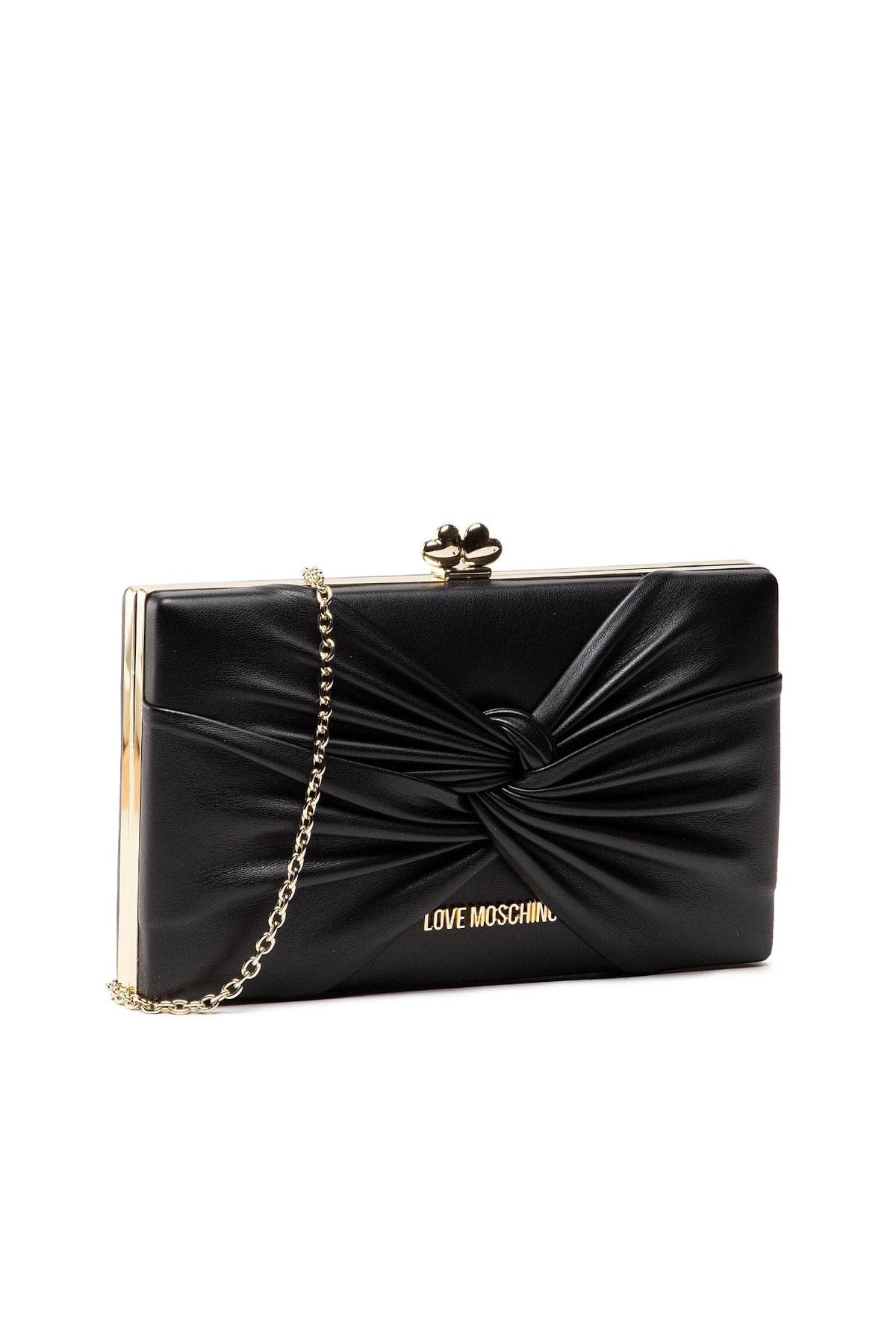 Love Moschino Clutch Schwarz Unifarben