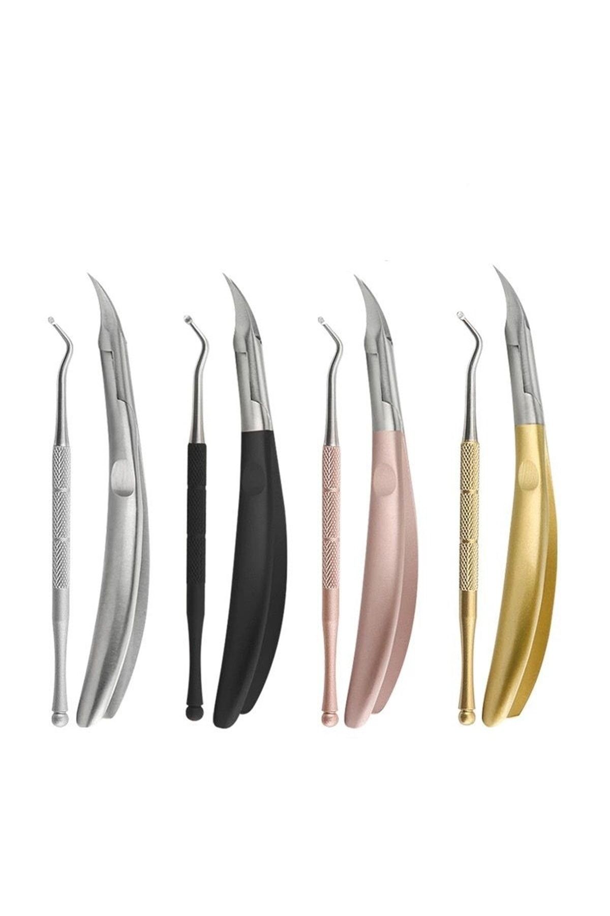 ست تاج پاک کننده ناخن Ingrown Pink Ingrown Nipper Born Pretty