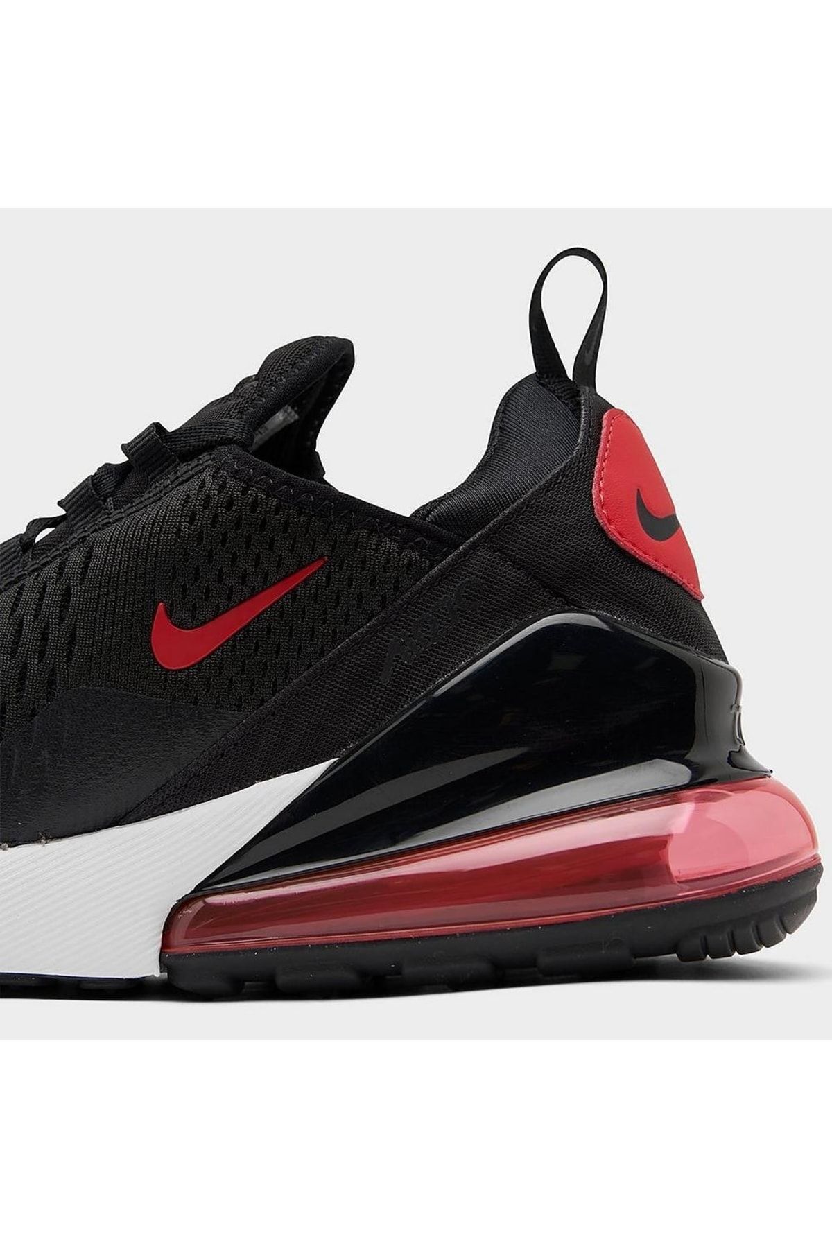 Nike air max 270 womens black 2024 and red