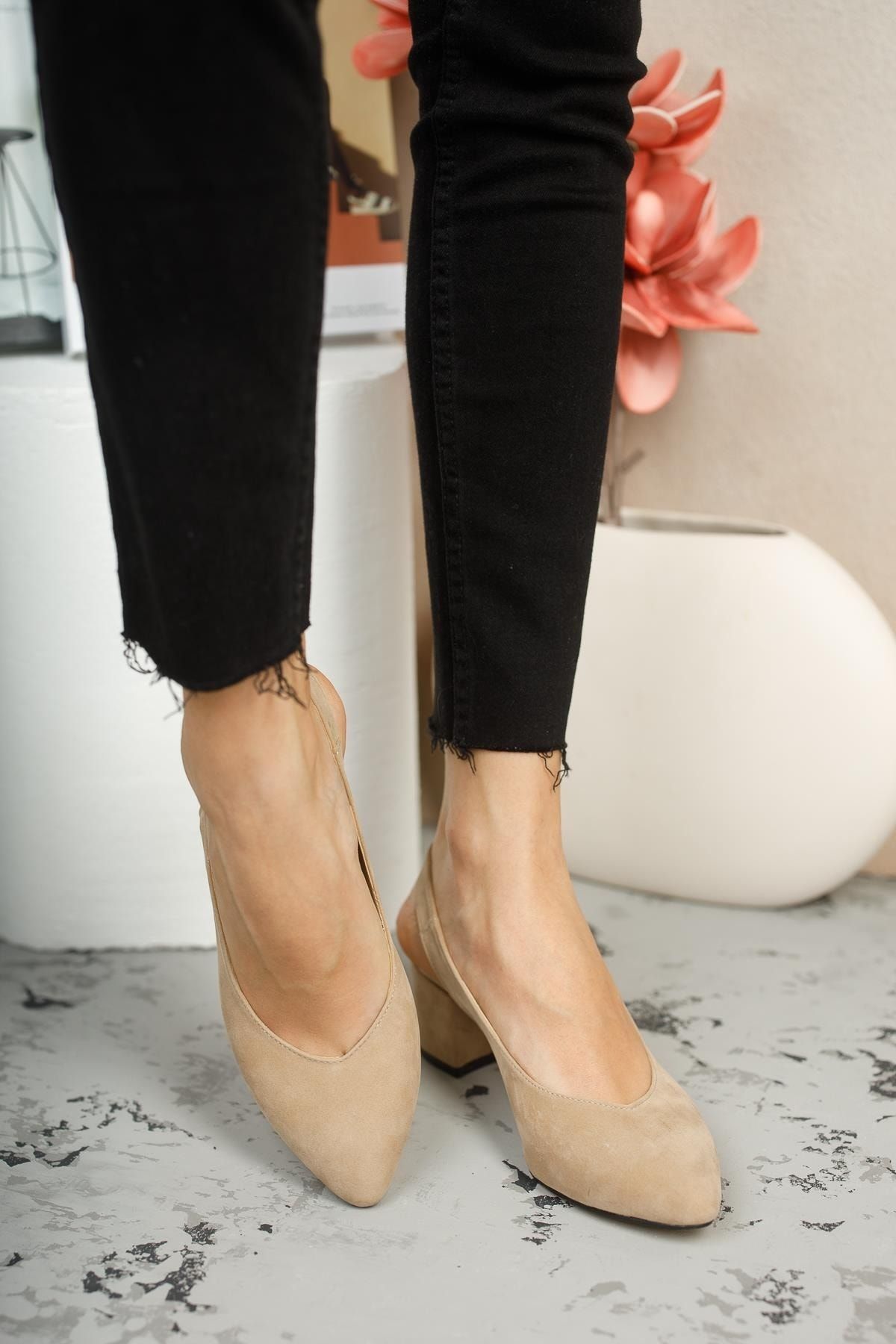 Women's open cheap back casual shoes