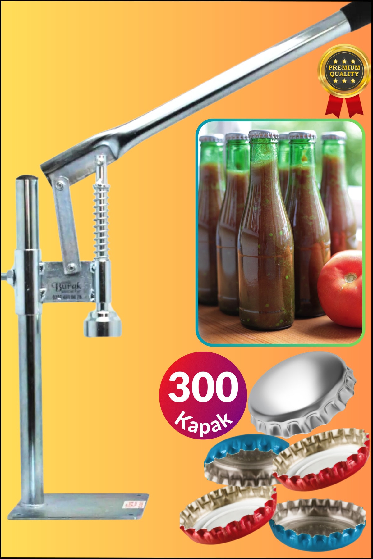 Bottle Closing Tool Soda Soda Lid Sealing Machine Pcs Lid