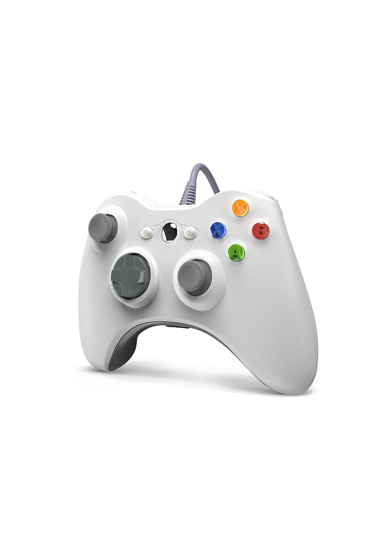 Windows Pc Uyumlu Titreşimli Kablolu Joystick Gamepad 7