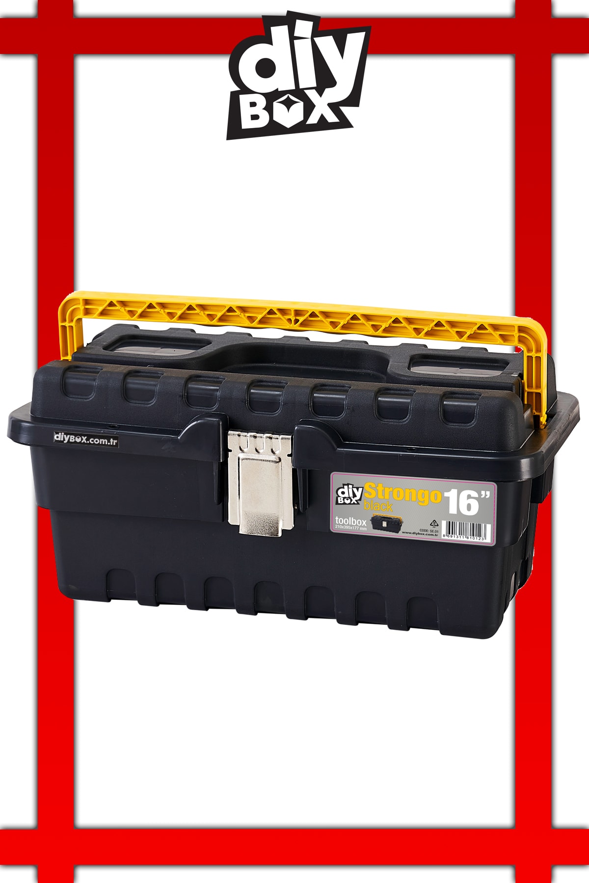 DiyBox Strongo Black Kokusuz Organizerli Takım Çantası Se.01_16