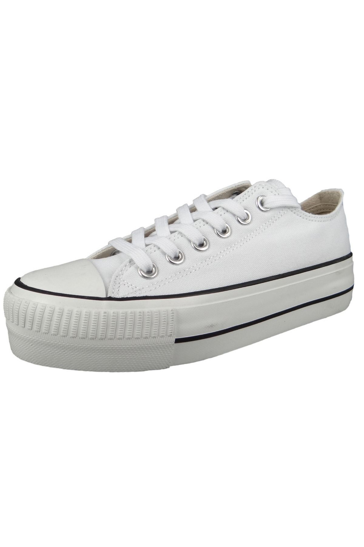 British Knights Sneaker Weiß Flacher Absatz Fast ausverkauft