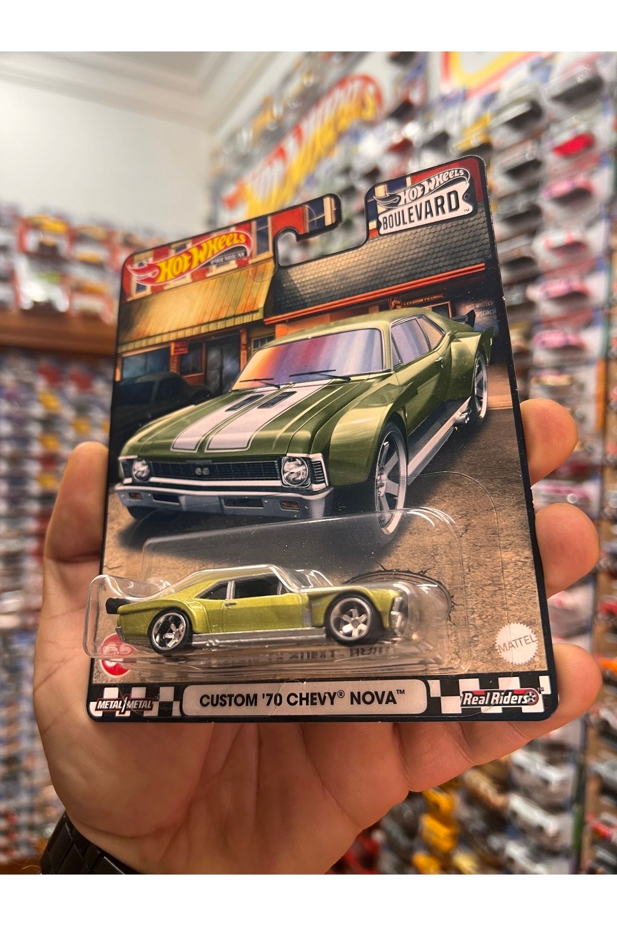 Hot wheels 70 nova top