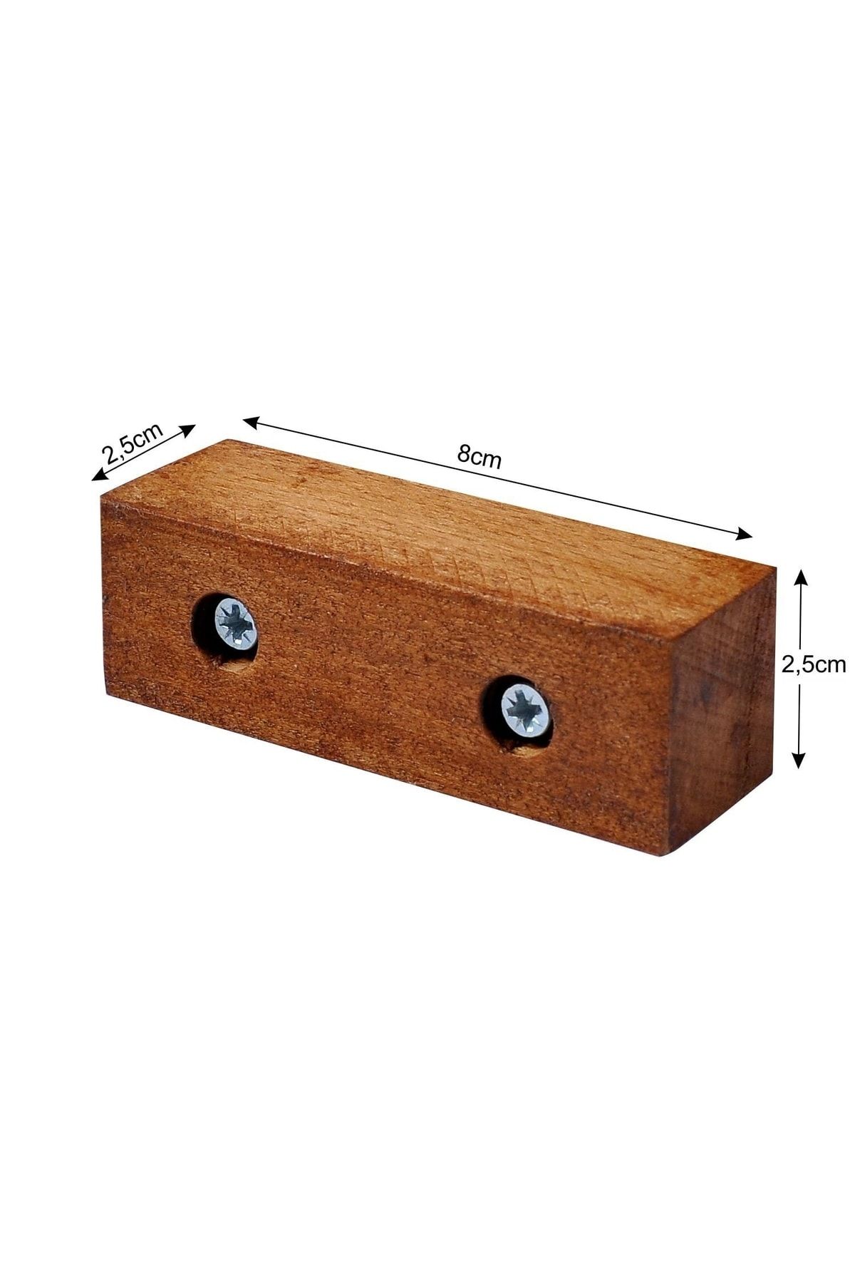 Masa Sandalye Mobilya Koltuk Ayak Yükseltici 4'lü Set Boy 25 Mm En 8 Cm