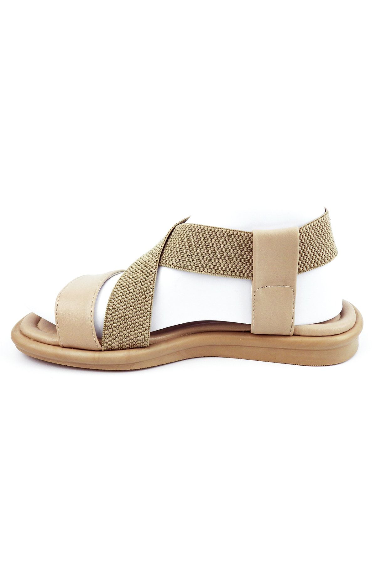 Hatege Sandals Beige Flat Trendyol